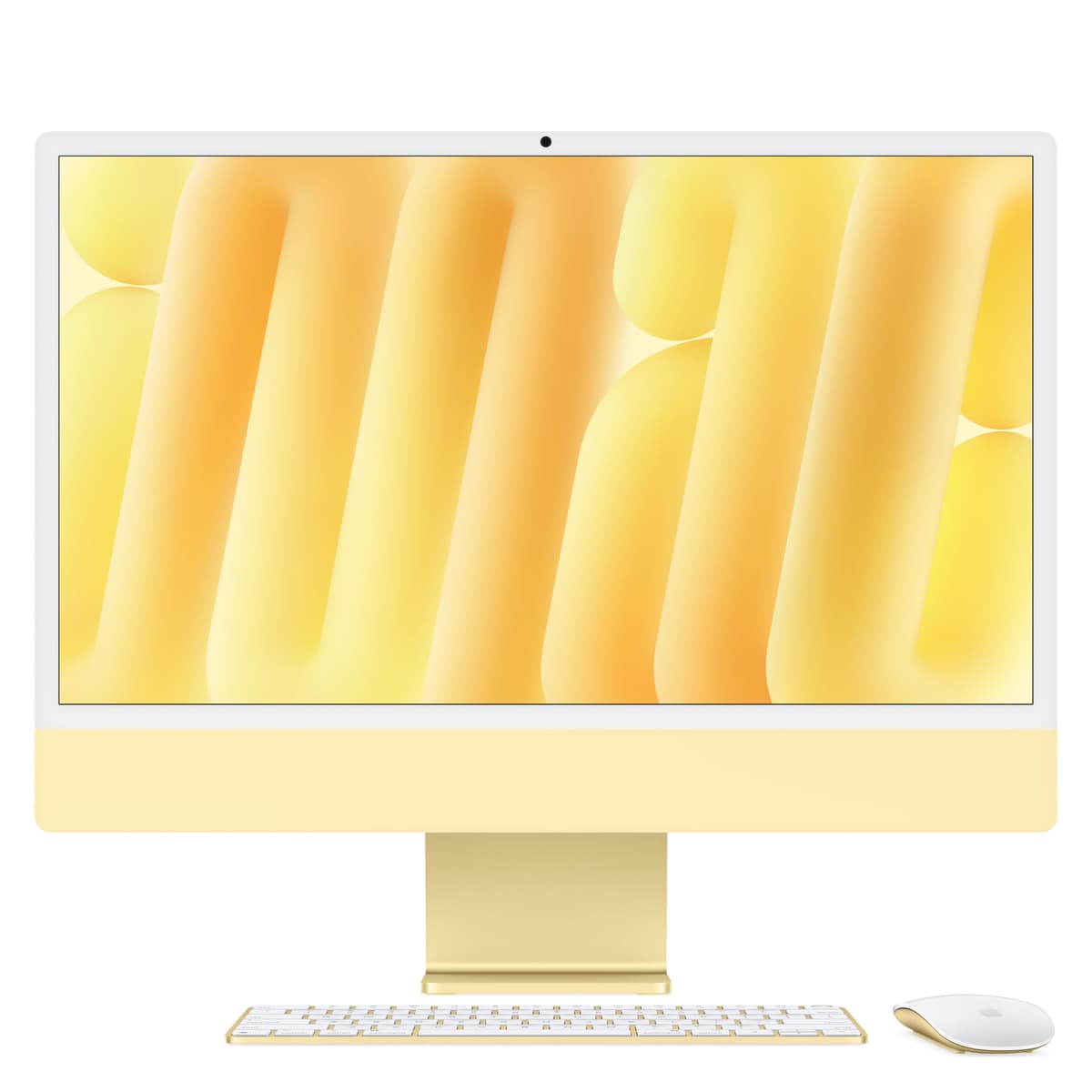 Apple iMac 24" (M4) 10-core CPU / 10-core GPU, 16GB, 256GB SSD - Yellow MWUW3LL/A