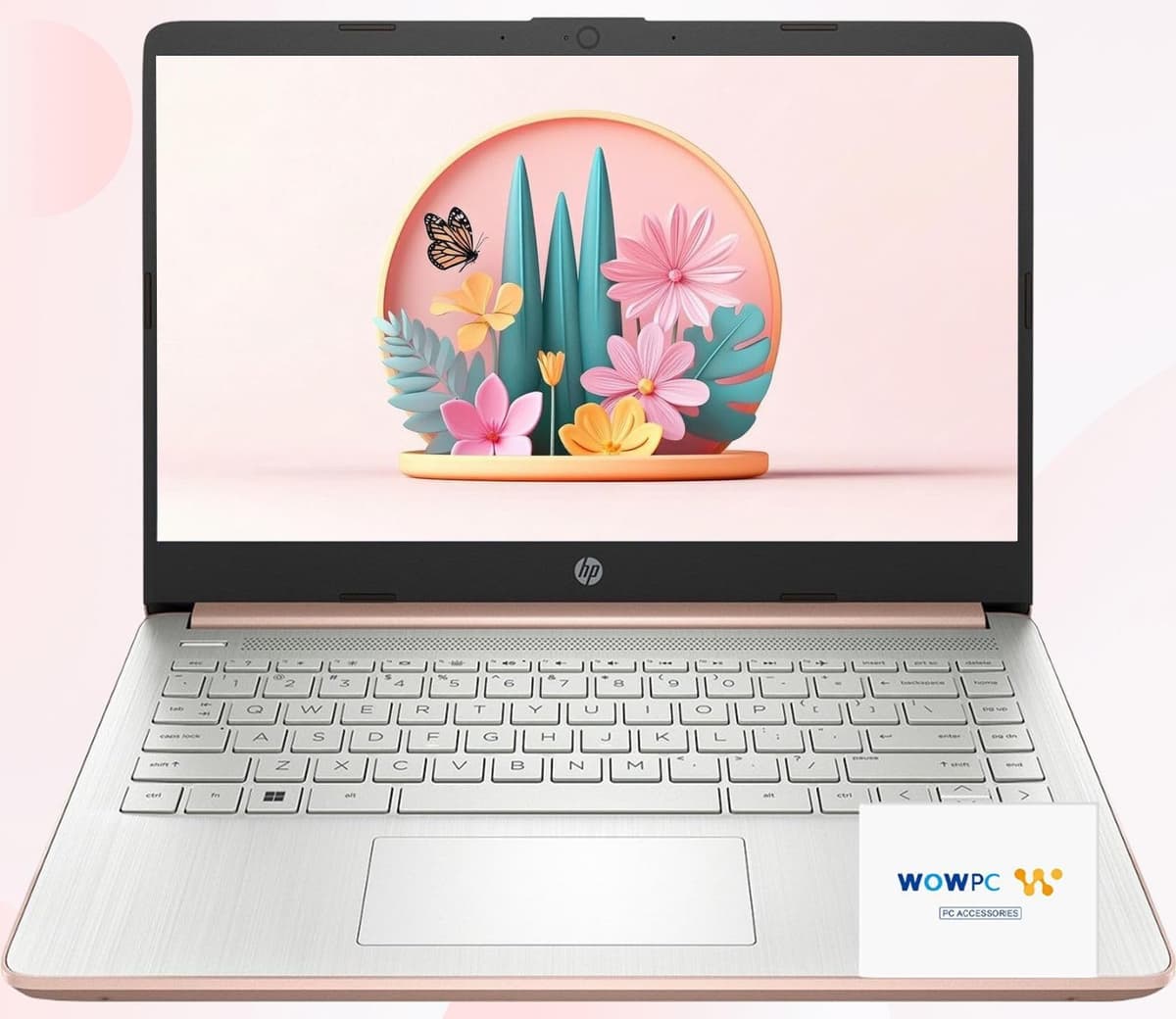 HP 14 Ultrabook • Edición Limitada Regreso a Clases con Microsoft 365 • CPU Intel de 4 núcleos • 32 GB RAM • 1, 6 TB de almacenamiento (128 GB a bordo con disco portátil de 512 GB + 1 TB en OneDrive) • Oro Rosa • Windows 11