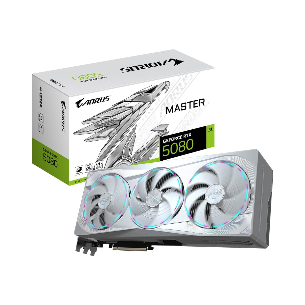 GIGABYTE AORUS GeForce RTX 5080 Master ICE 16G - GV-N5080AORUSM ICE-16GD