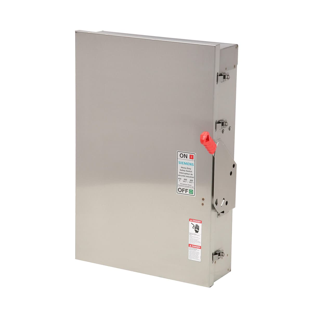 Siemens HNF365SA 3 Pole Non-Fusible Type 4X Acero Inoxidable Heavy Duty 600V 400A