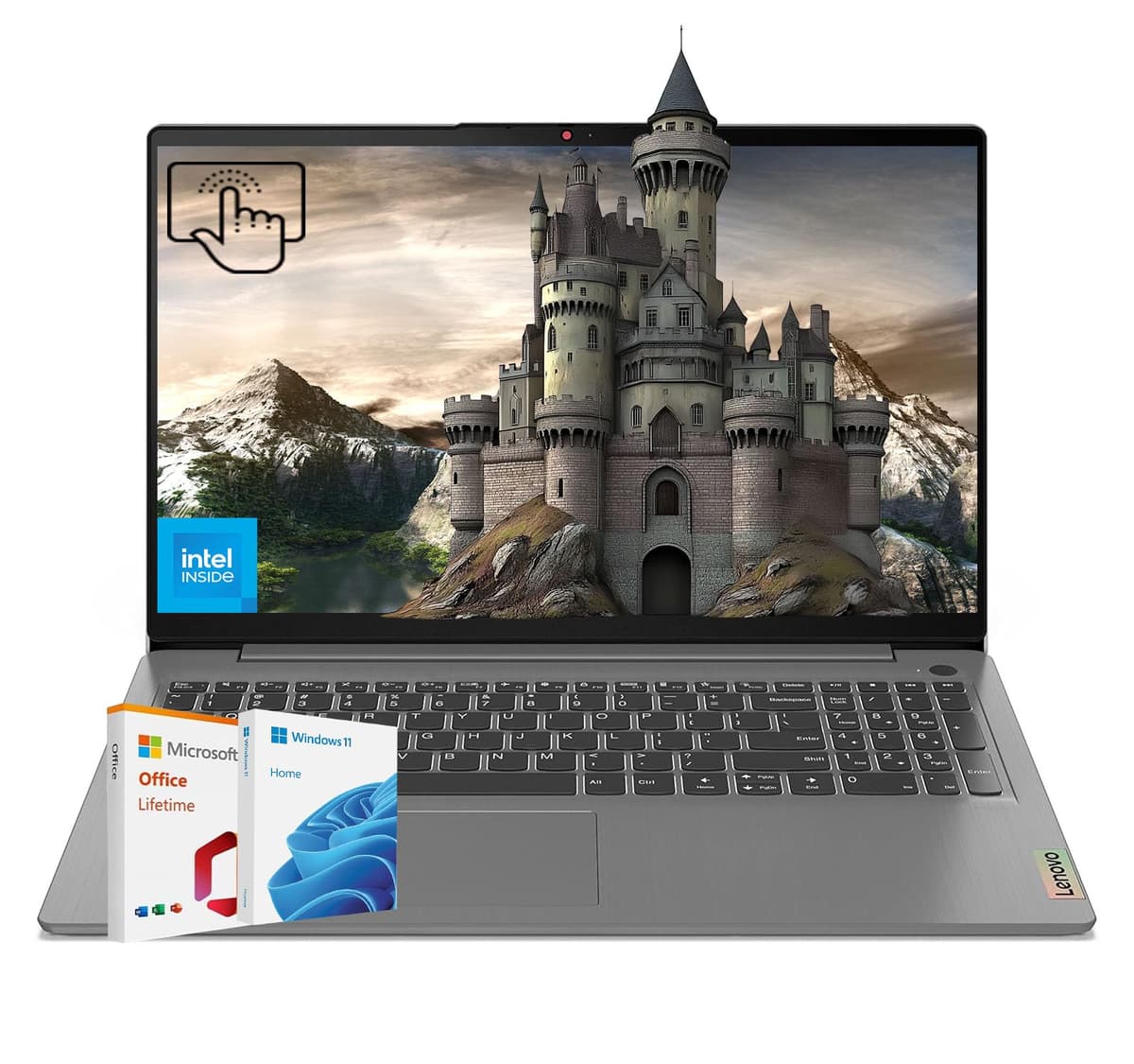 Lenovo Ideapad 3i Laptop | 15.6" FHD | Pantalla táctil | Procesador Intel 11ª generación | Office 365 para la web de por vida | Gris Ártico (40 GB RAM | 2 TB SSD) 03SDI3v0