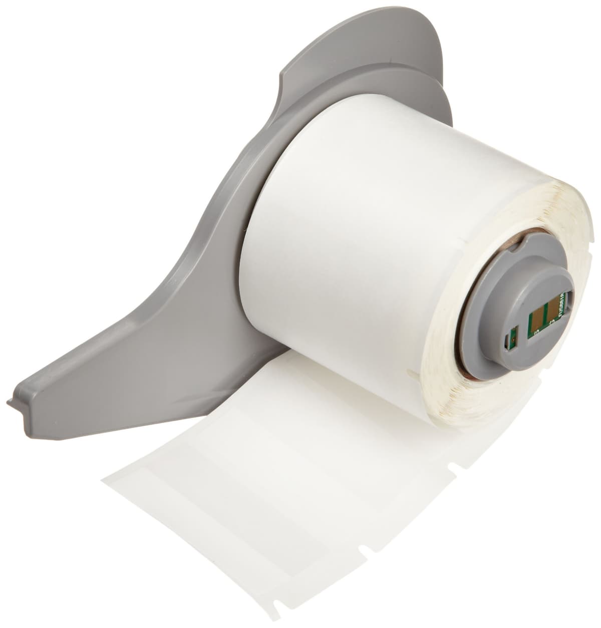Brady BM71-23-427 1" x 4" B-427 Vinilo autolaminante blanco/translúcido para BMP71 (1000/rollo)