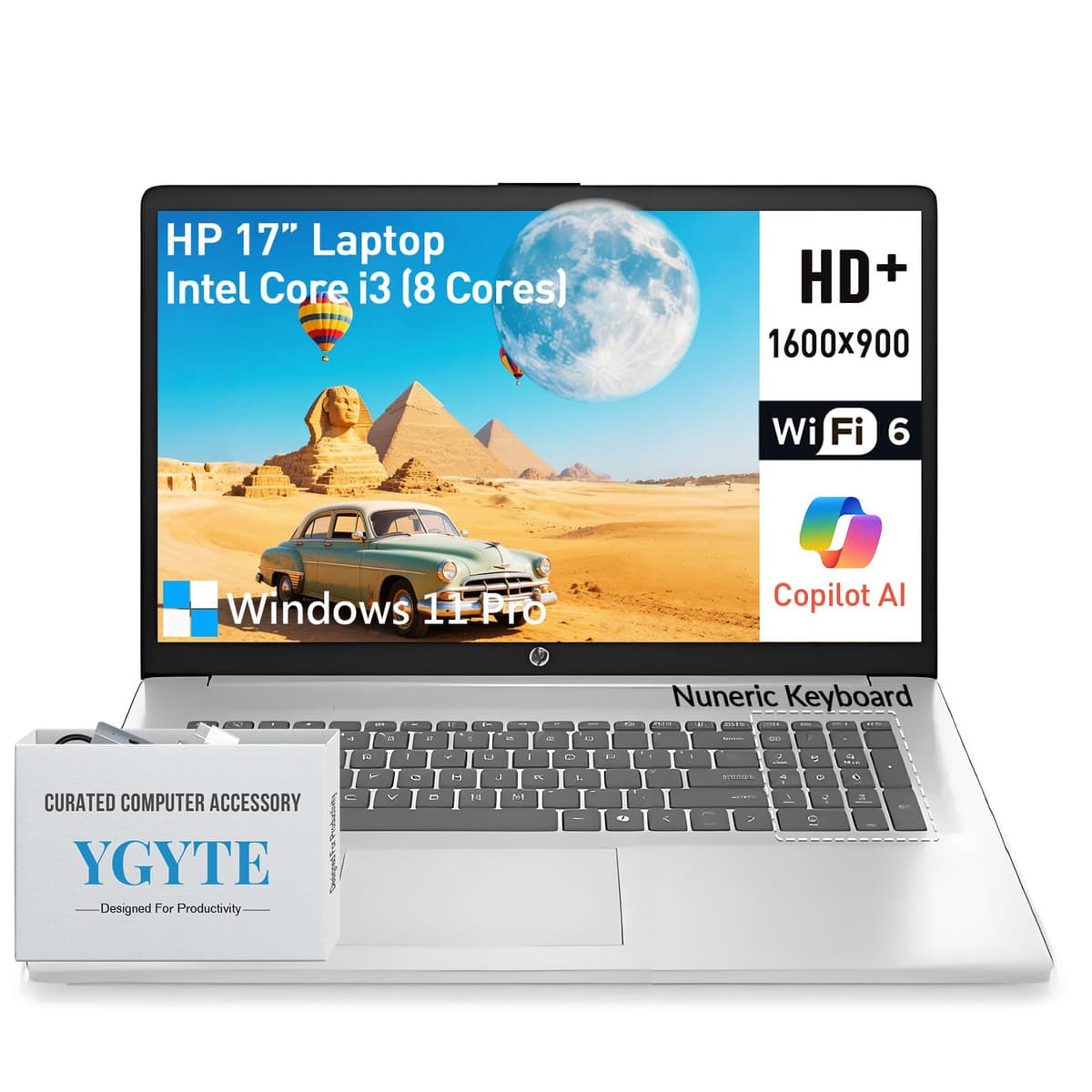 HP Laptop 17.3" HD+, Intel Core i3 (8 núcleos), 32GB RAM, 2TB SSD, Windows 11 Pro 63a602c2-83cc-4548-9cd2-b4461fbe8415