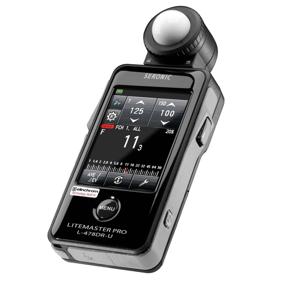 Sekonic L-478DR-U-EL Fotómetro para Elinchrom con Garantía Exclusiva de 3 Años 401-475