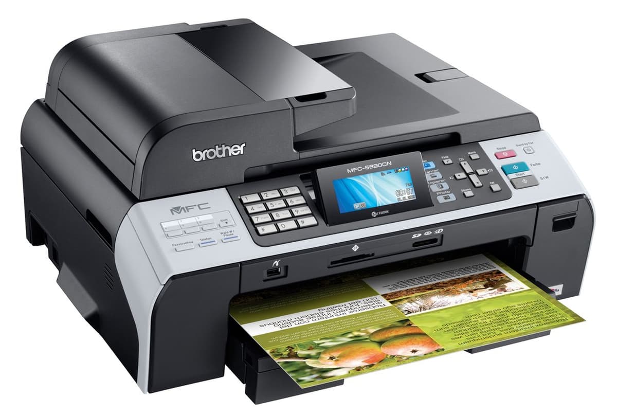 Brother MFC-5890CN todo en uno color profesional con red y impresión hasta 11x17"
