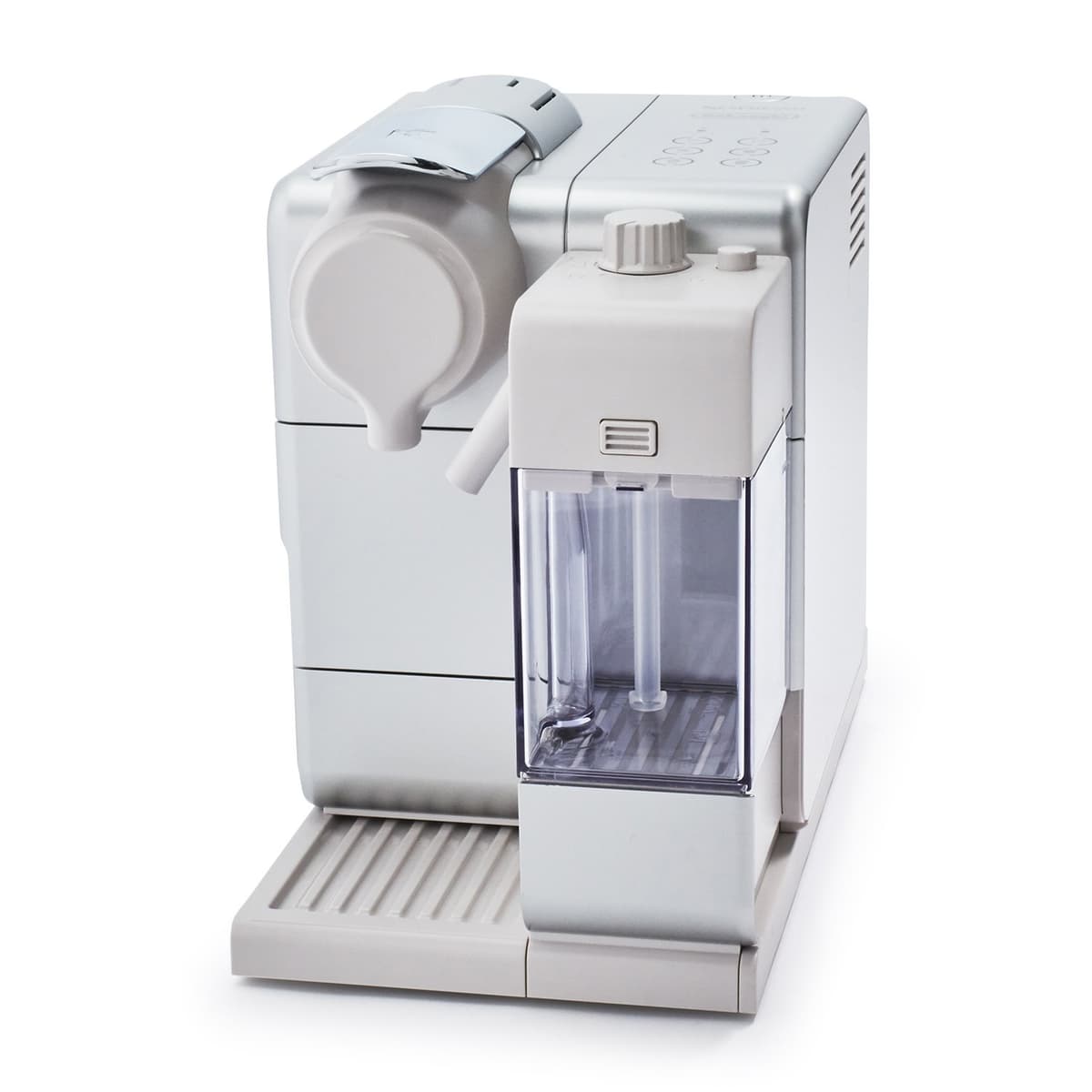 Nespresso Lattissima Touch by De'Longhi Máquina de Espresso con Espumador, Frosted Silver EN560S 616789-EN560S