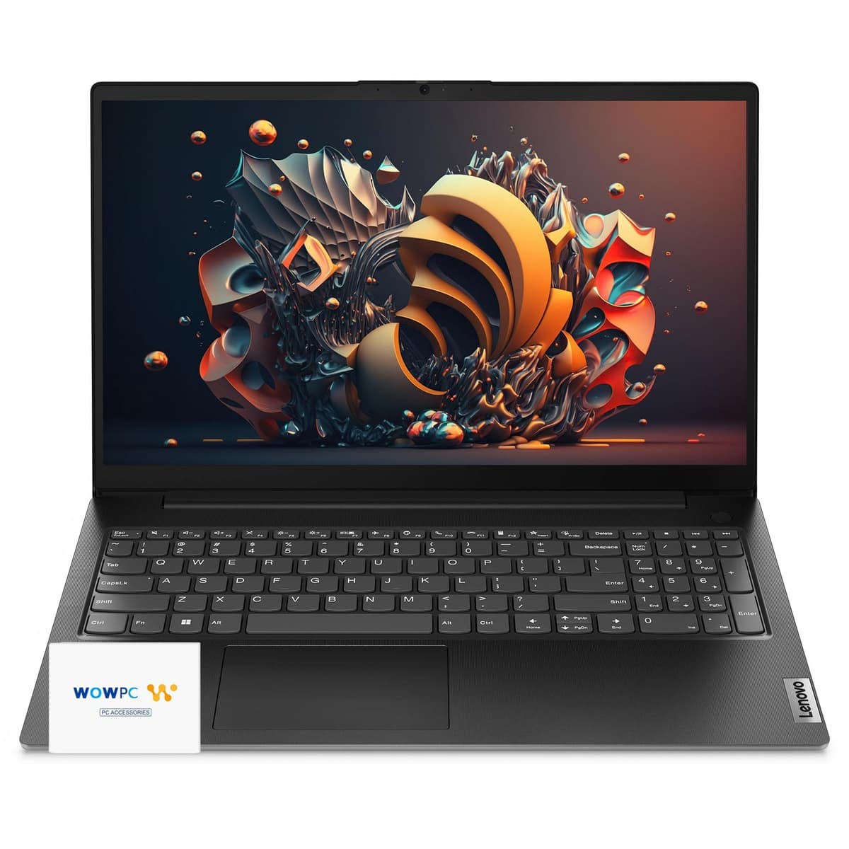 Lenovo V15 Gen 4 Laptop, pantalla FHD de 15.6", Intel Pentium N6000, larga duración de batería, durabilidad grado militar, puerto Ethernet RJ-45, USB-C, HDMI, con paquete WOWPC, Win 11 (40 GB RAM | 2 TB SSD PCIe)