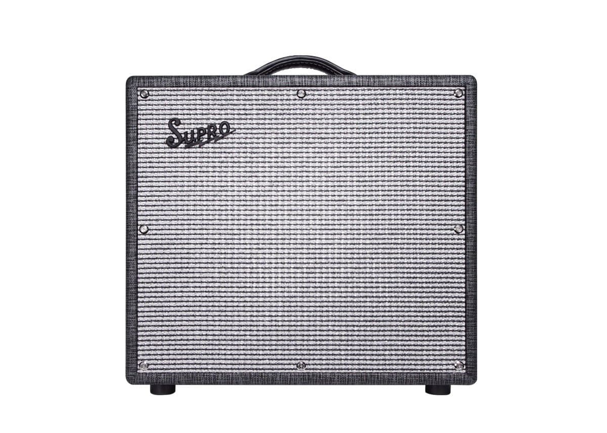 Supro Black Magick Reverb Combo de 25W Clase A, 2 Canales, Reverb de 6 Resortes 1696RT