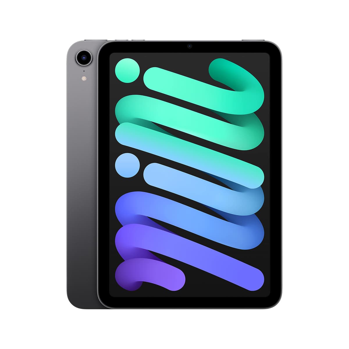 Apple iPad mini (6.ª generación): A15 Bionic, pantalla Liquid Retina de 8,3 pulgadas, 256 GB, Wi-Fi 6, cámara frontal de 12 MP/trasera de 12 MP, Touch ID, batería para todo el día - Gris espacial MK7T3LL/A