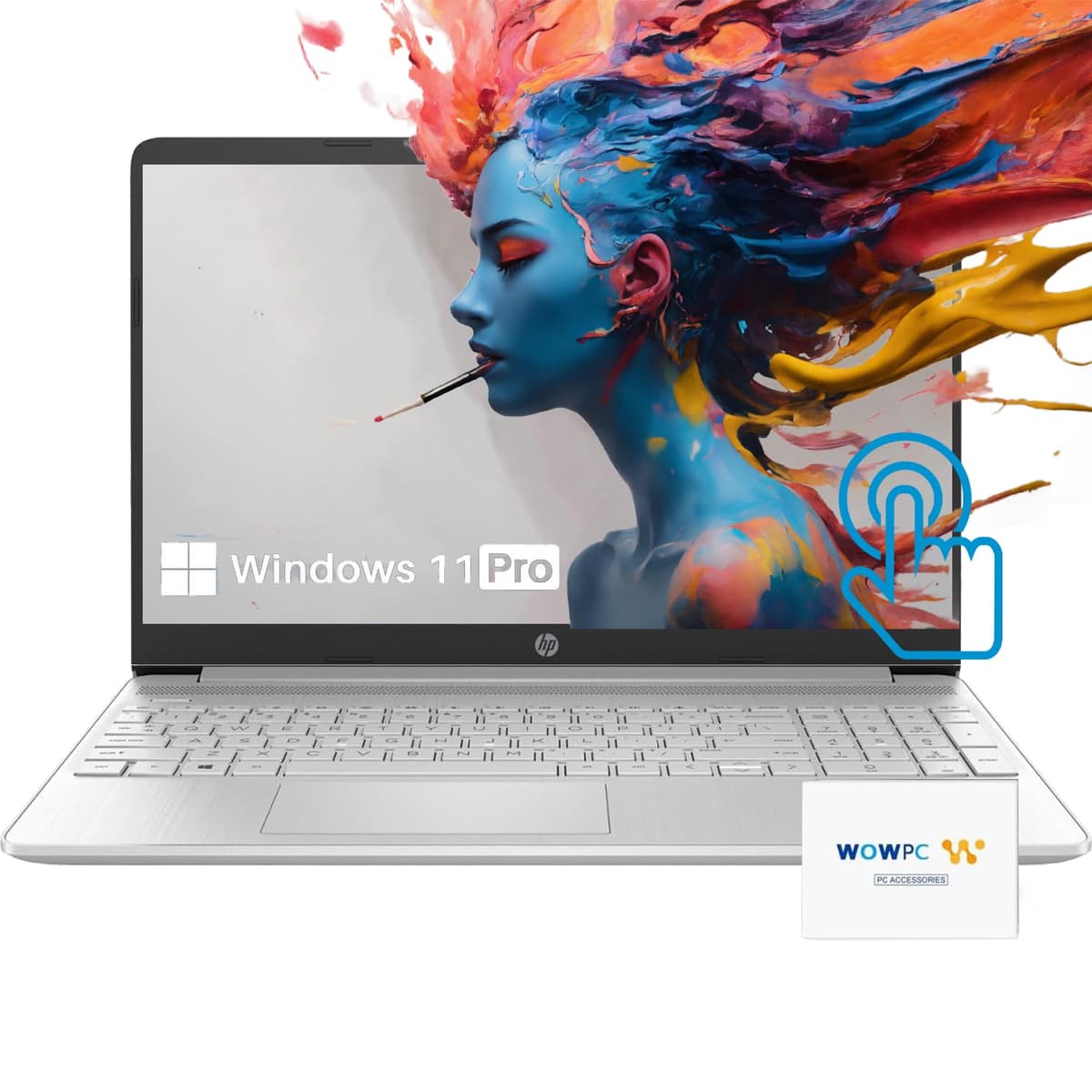 HP 15.6" FHD Touch - Core i7-1255U, 64GB RAM, 2TB PCIe SSD, Windows 11 Pro Essiential