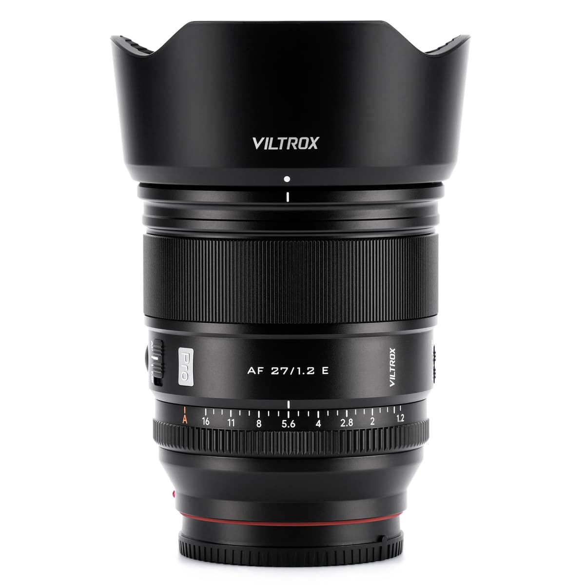 VILTROX 27 mm F1.2 Pro Montura E, Lente Prime APS-C de 27 mm f/1.2 con Autoenfoque y Gran Apertura Compatible con Sony E Mount Mirrorless a7 a6700 a6500 XY-03401