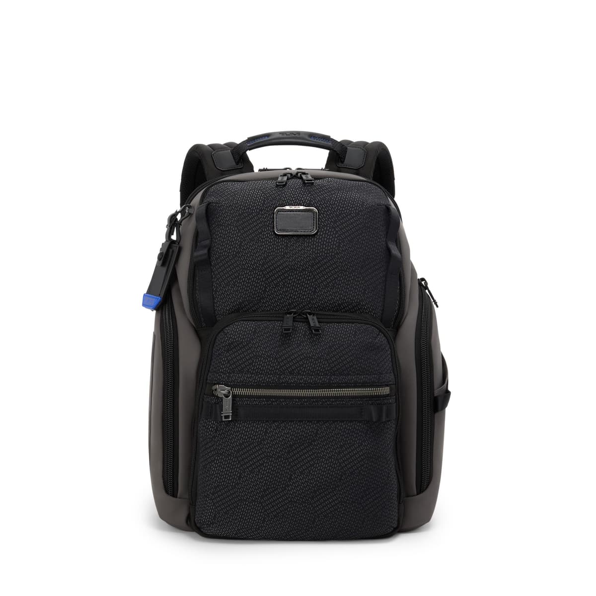 TUMI - Mochila Alpha Bravo Search - Mochila para Laptop para Hombres y Mujeres - Mochila para Trabajo y Viaje - 17.0" x 14.0" x 8.3" - Negro Geométrico 159081-7667
