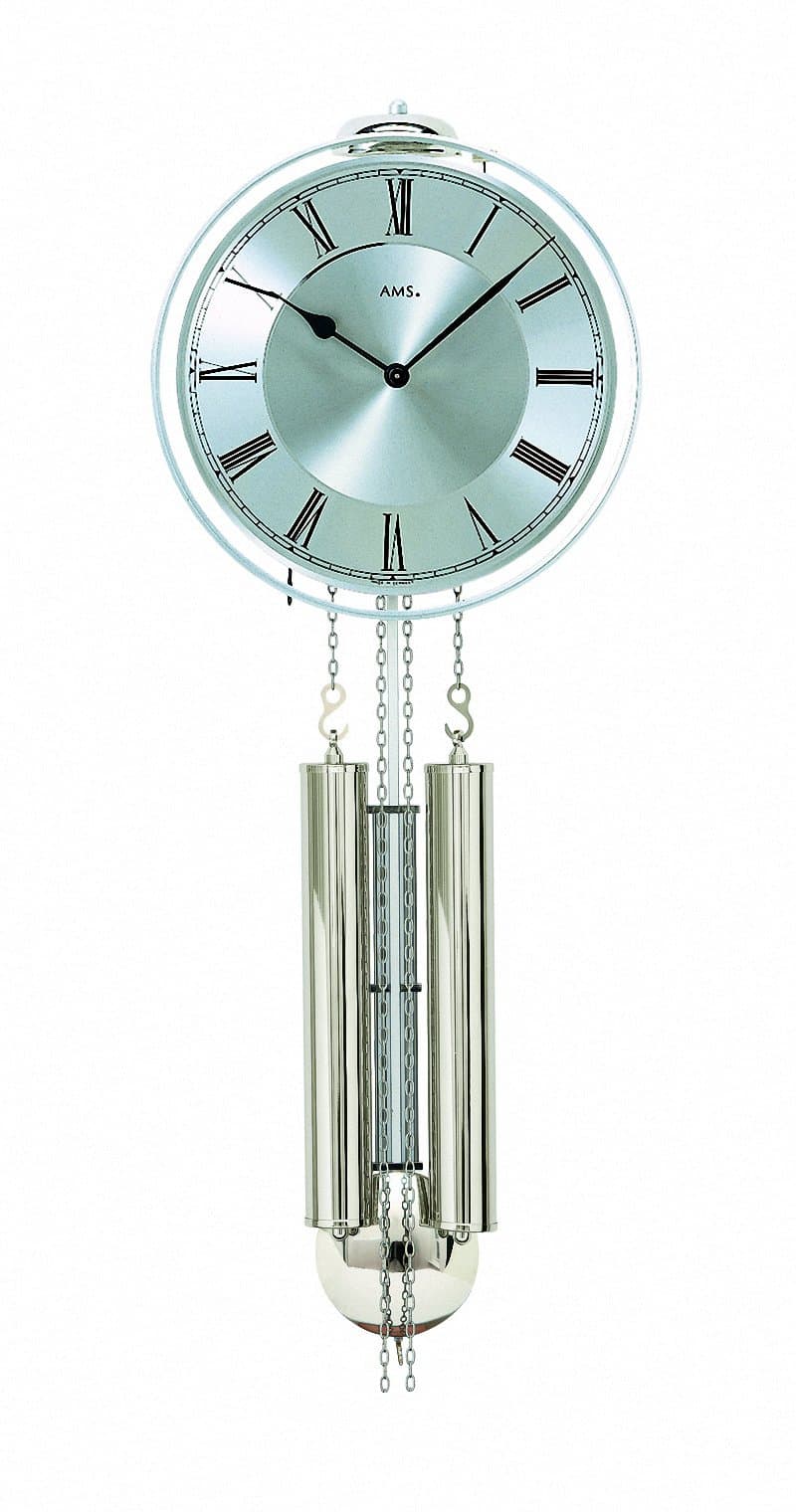 AMS H358 Reloj plateado, 22 x 10 x 29 cm