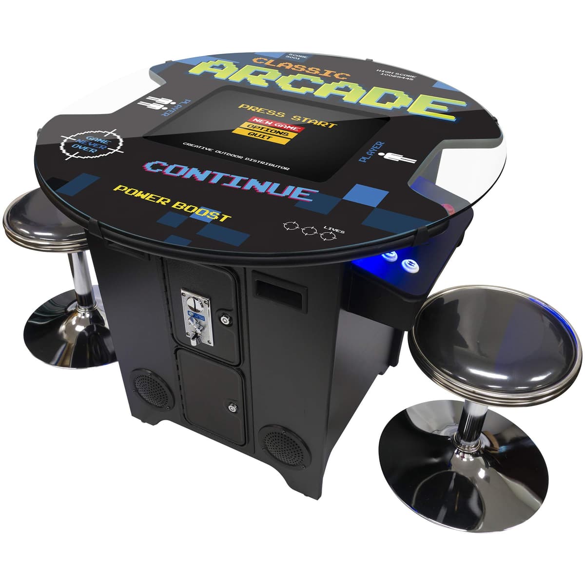 Creative Arcades Full Size Cocktail Arcade Table 22" - 2 jugadores 212141