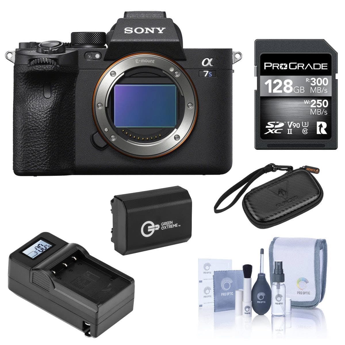 Sony Alpha a7S III Cuerpo - Bundle con 128GB SD, batería extra y accesorios ILCE7SM3/B M
