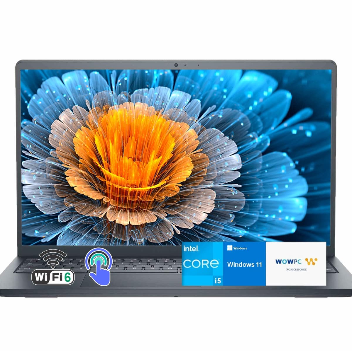 Dell Inspiron 15 3530 Laptop con Pantalla Táctil | Intel i5-1334U de 10 núcleos (Mejor que i7-1250U) | 15.6" FHD Antirreflejo | 32GB RAM | SSD PCIe 2TB | WiFi 6 | Windows 11 | Ethernet RJ-45 | Larga Duración de Batería | con USB WOWPC