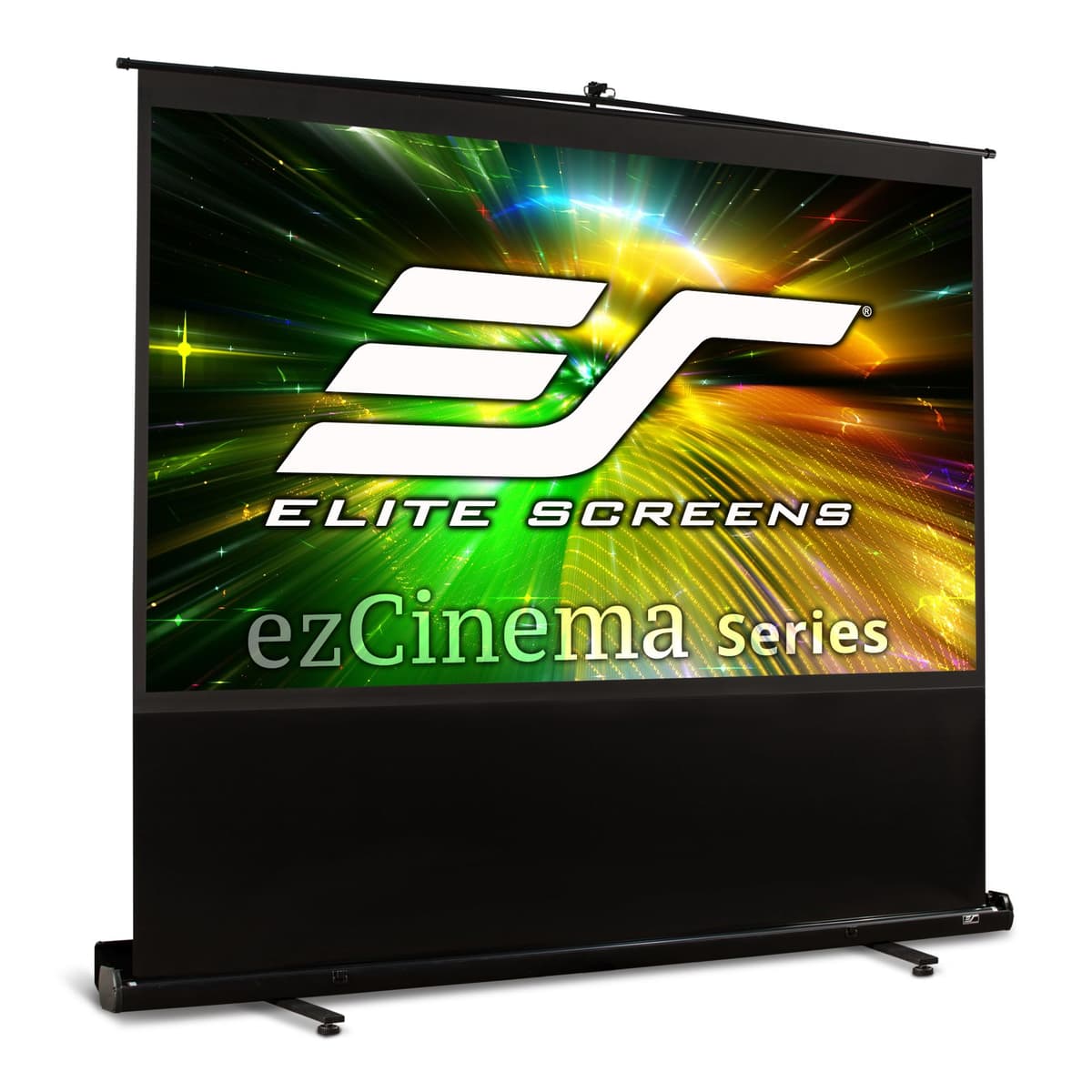 Elite Screens ezCinema 150" 16:9 Pantalla Retráctil Manual Portátil F150NWH Q120H1
