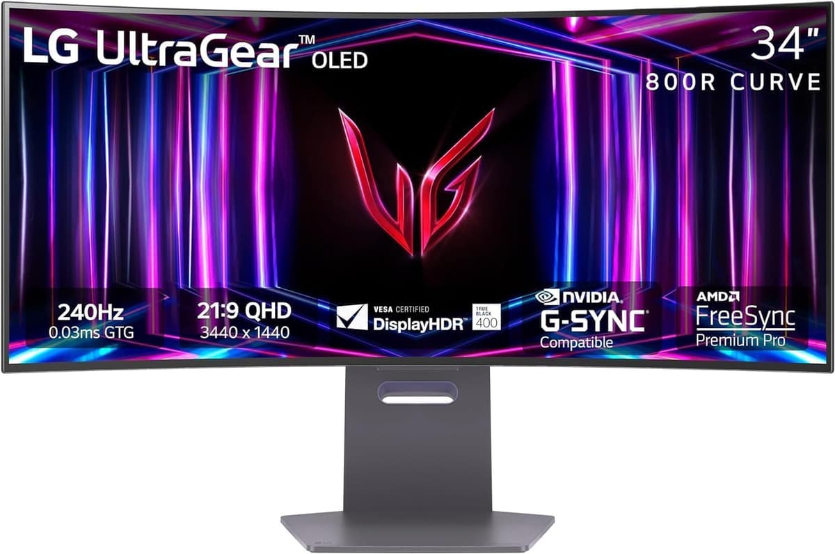 LG 34GS95QE 34" Ultragear OLED Curvo 21:9 WQHD 240Hz 34GS95QE-B.AUS
