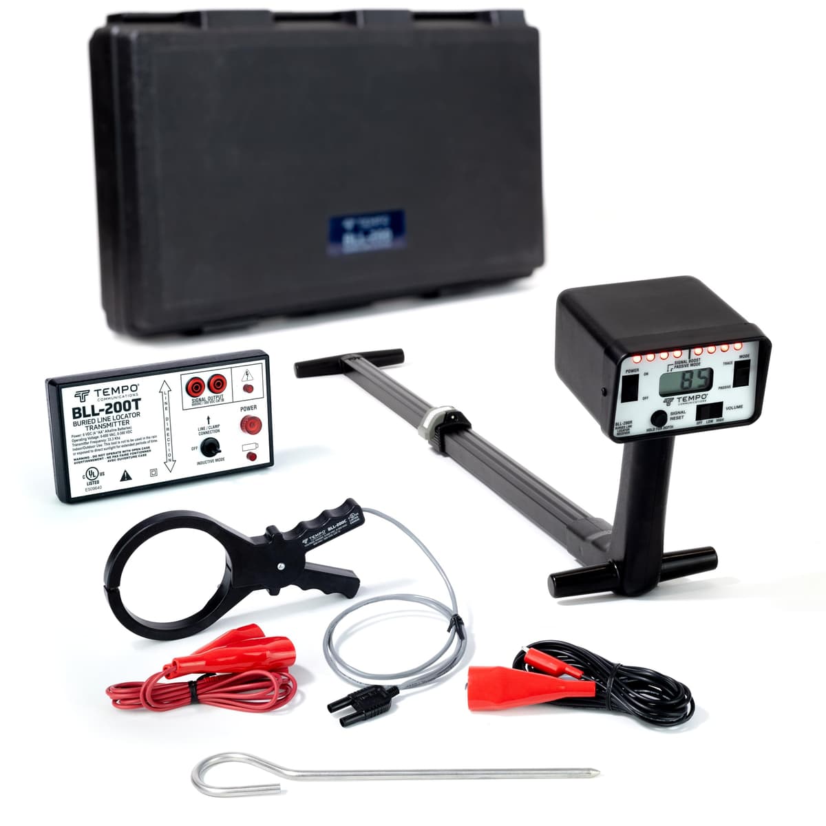 TEMPO BLL-200 Localizador de líneas enterradas | Trazado y medición de profundidad profesional