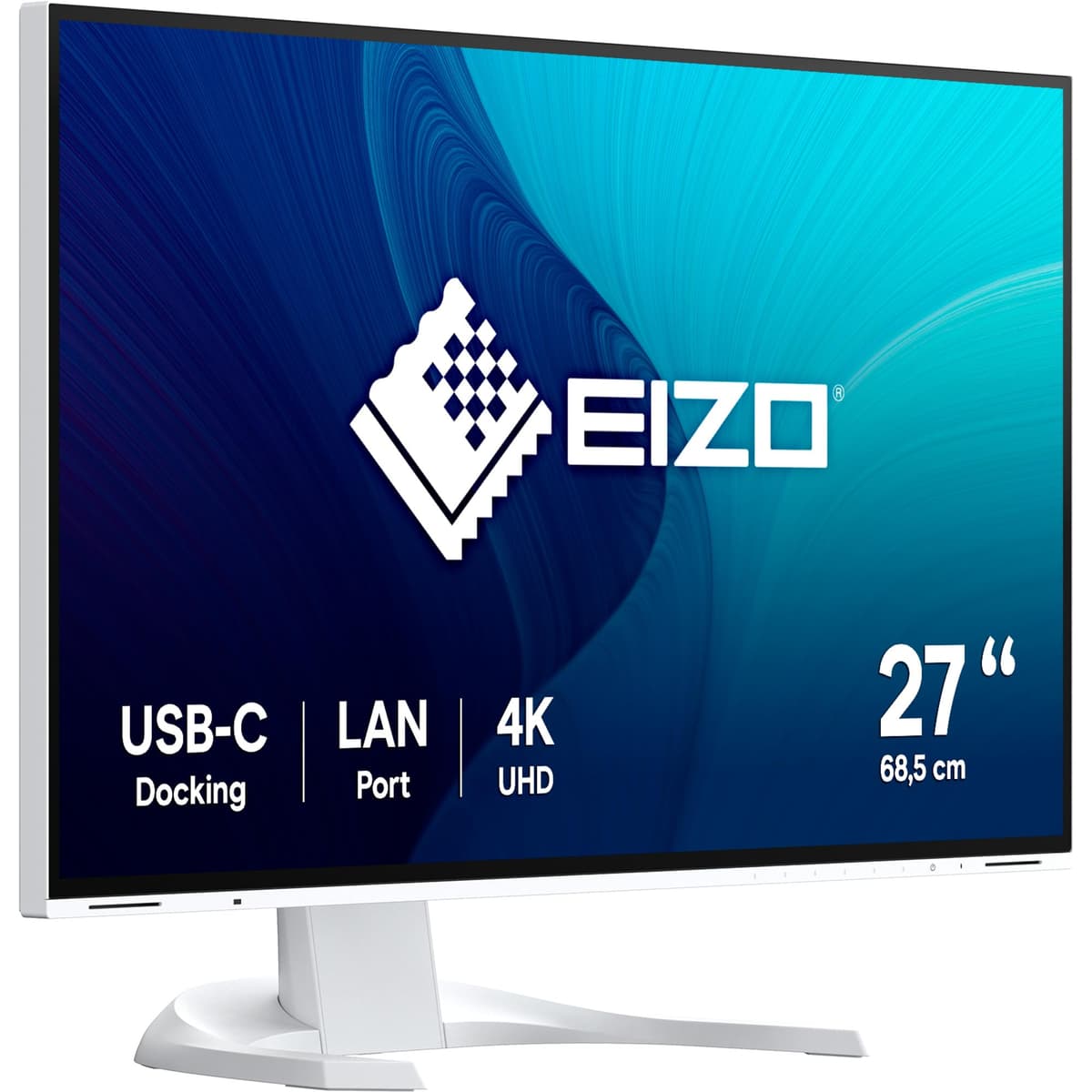 Eizo EV2740X-WT - Monitor 27" 4K UHD USB-C Docking 94W
