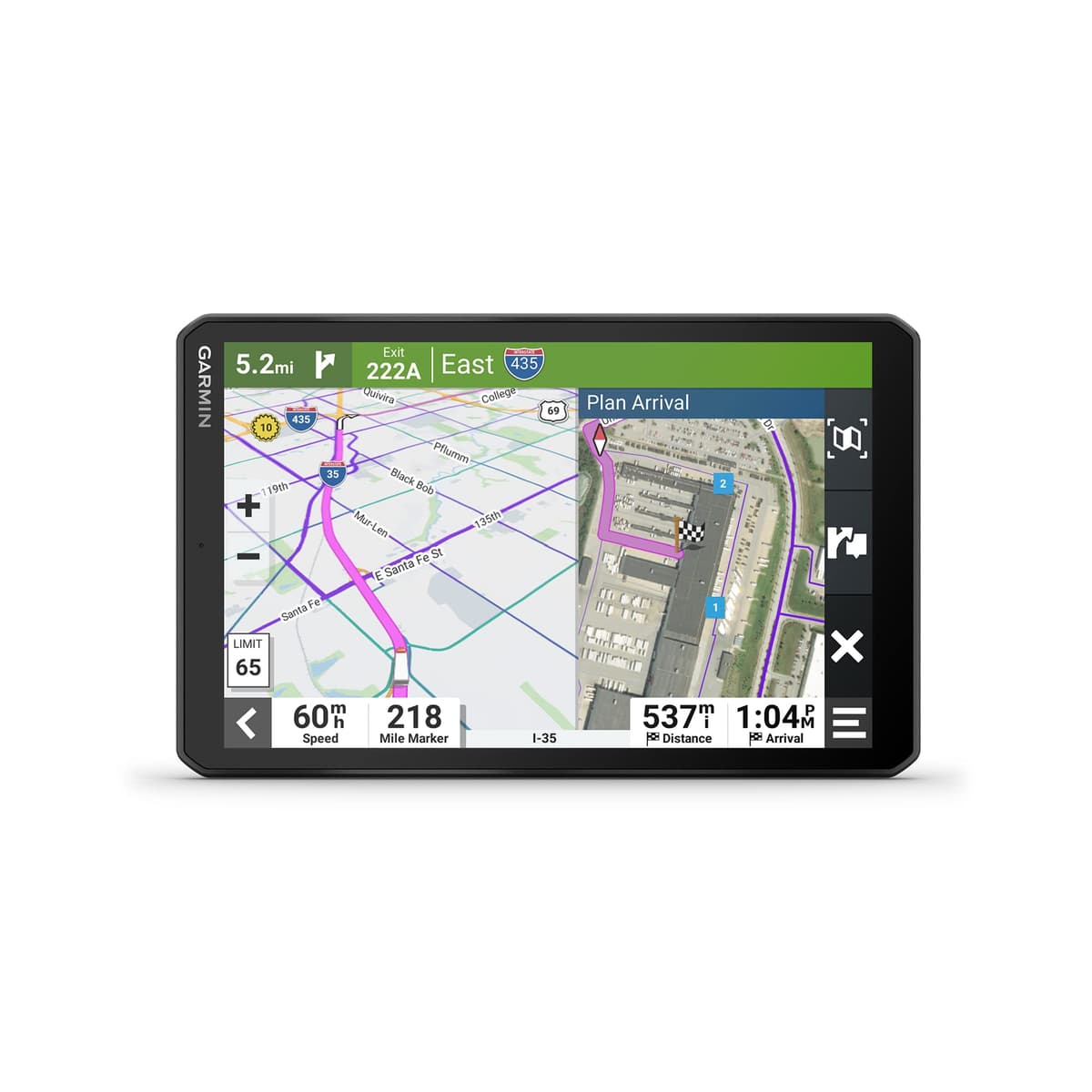 Garmin dezl OTR810 reacondicionado, GPS para camión 8" con rutas personalizadas y BirdsEye 010-02740-00-cr