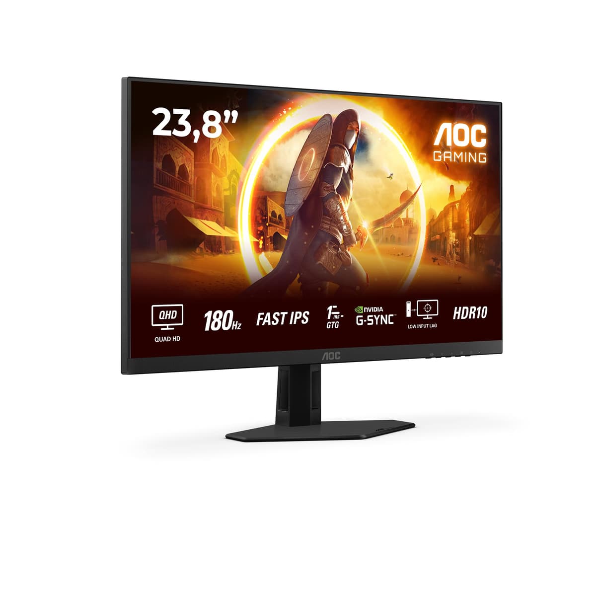 AOC Gaming Q24G2A 24" QHD 180Hz 1ms HDR10, G-Sync Compatible, 2xHDMI 2.0, DP 1.4 Q24G4RE