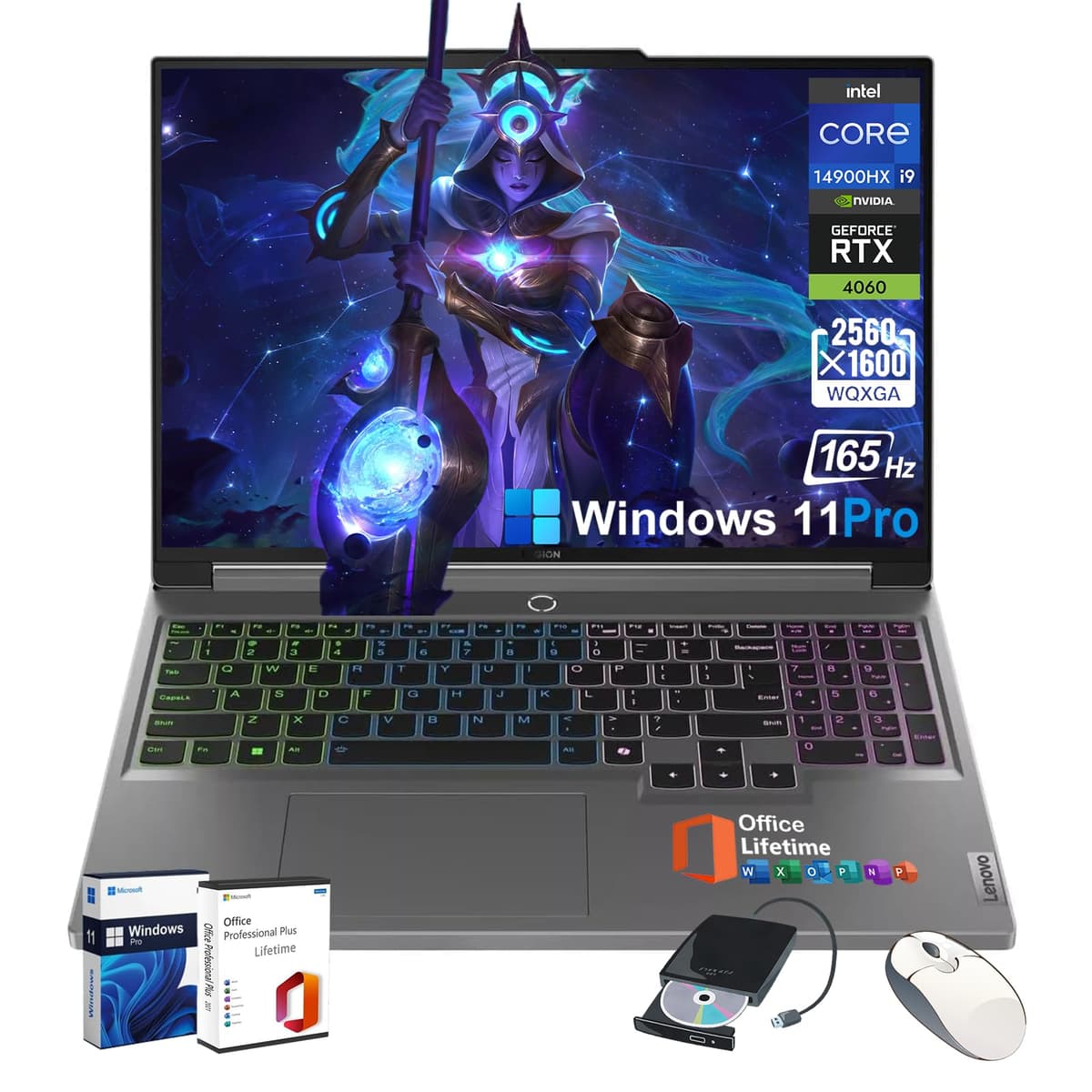Lenovo Legion Pro 5i 16" i9-14900HX RTX 4060 (32GB DDR5, 2TB SSD) - Windows 11 Pro Lenovo Legion 5i