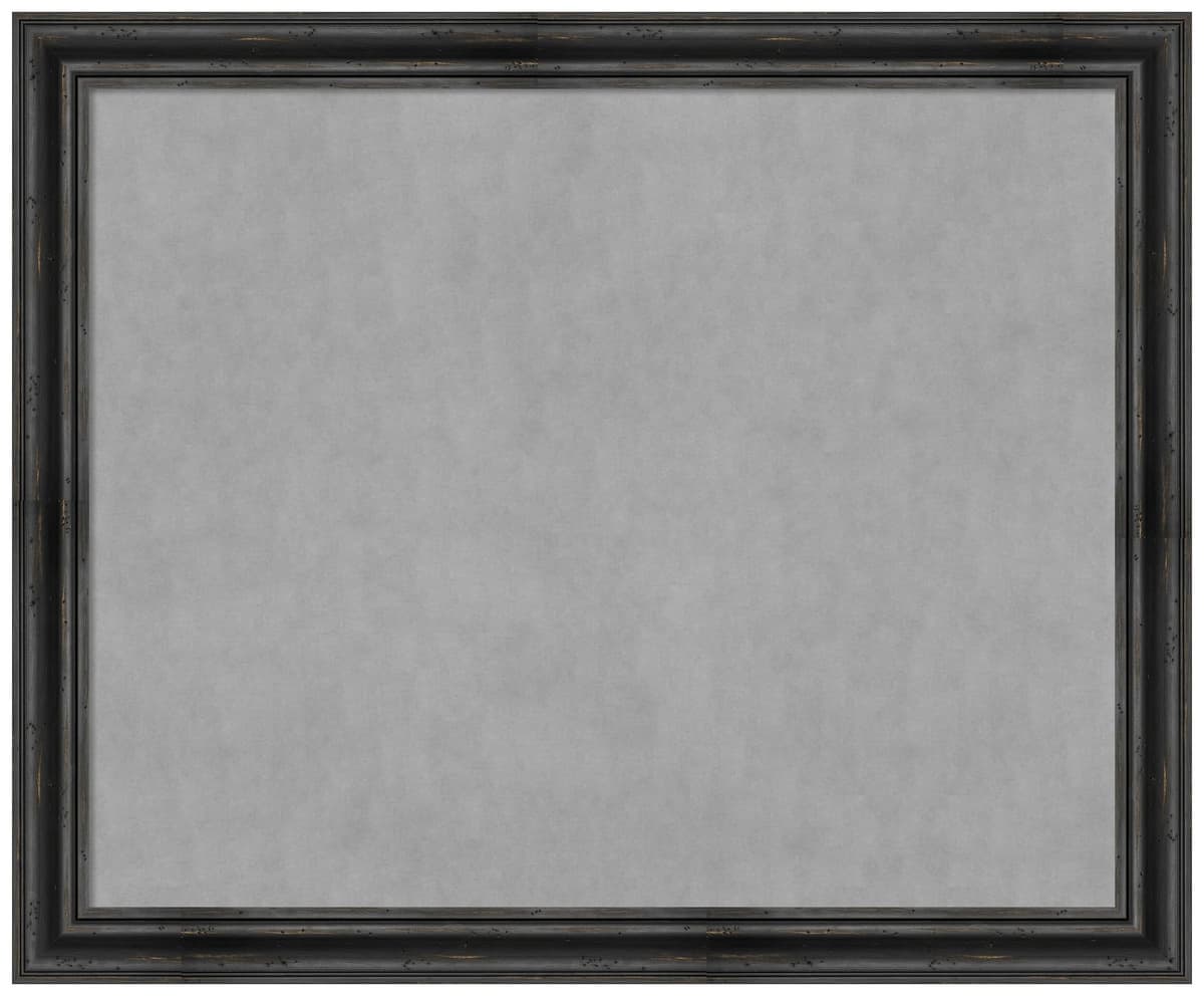 Amanti Art Magnetic Board 45 x 37" con marco Rustic Pine Black 28588198584