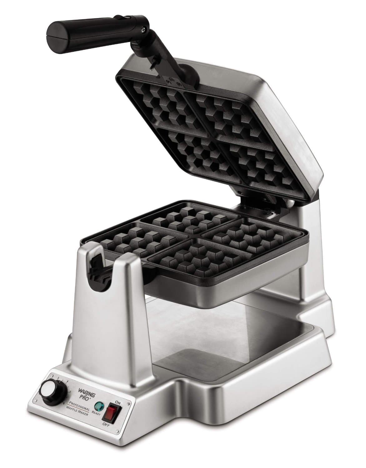 Waring Pro WMS200 - Wafflera profesional para 4 waffles estilo belga