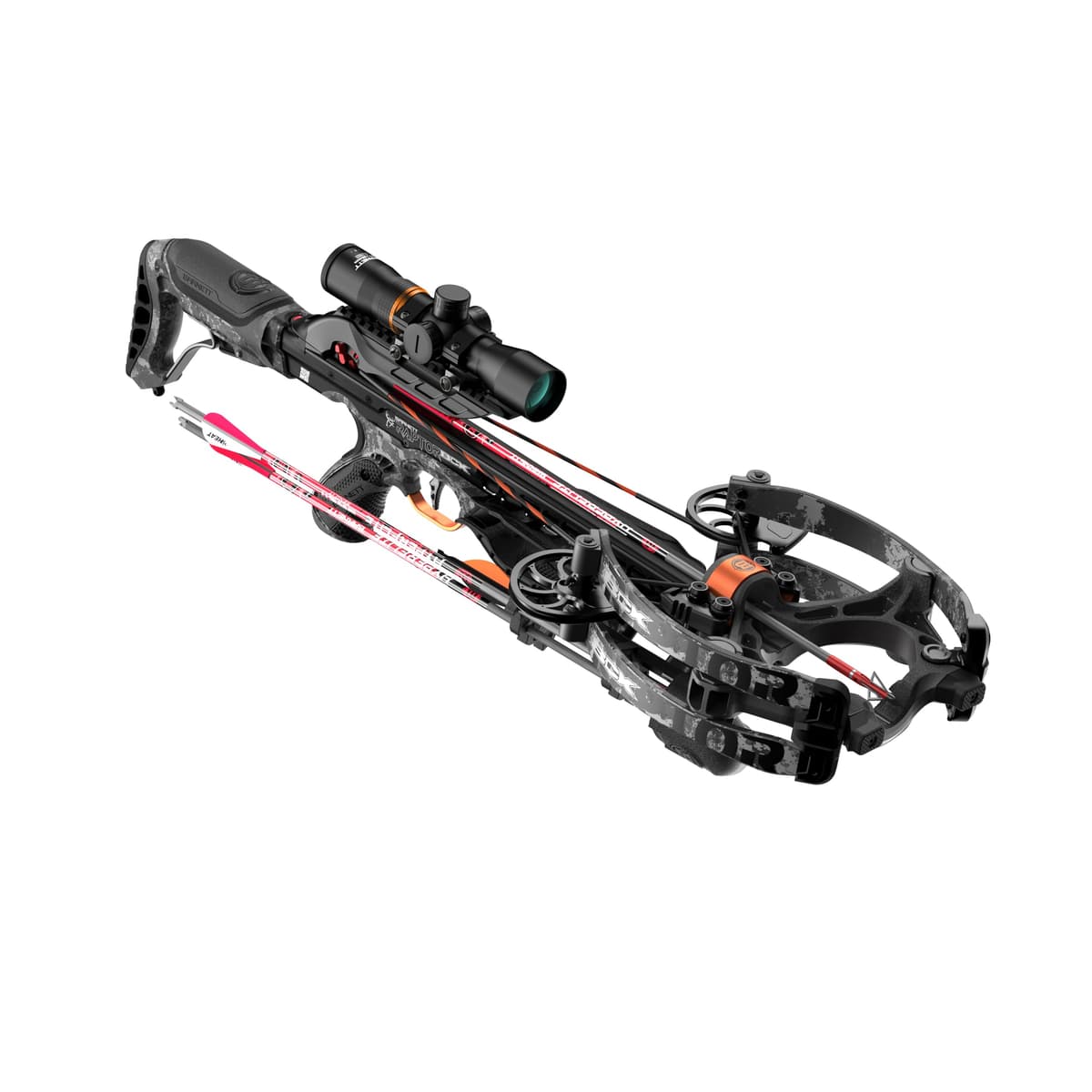 Crossbow Barnett Raptor BCX táctico, ultra compacto, 425 fps, camuflaje Veil Tac BAR78238