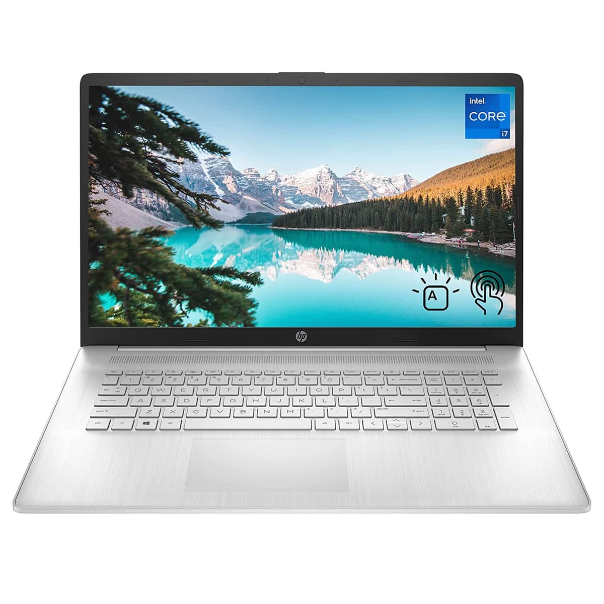 HP 17 Laptop 17.3" HD+ Touch Intel Core i7-1165G7, 64GB RAM, 2TB SSD, Windows 11