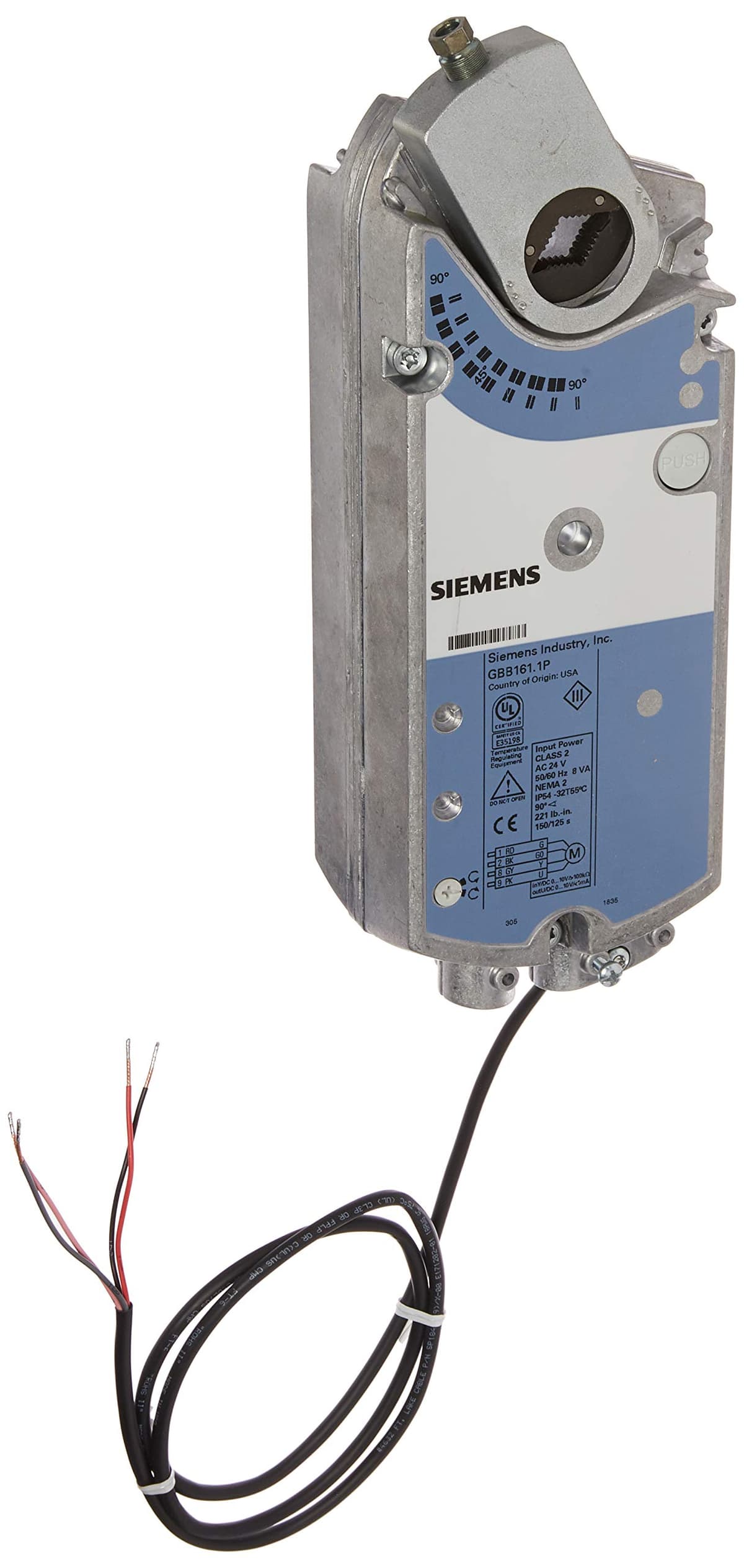 Siemens GBB161.1P MOD(V) NSR, 24V, PLACA MED PLANIFICADA.ACT