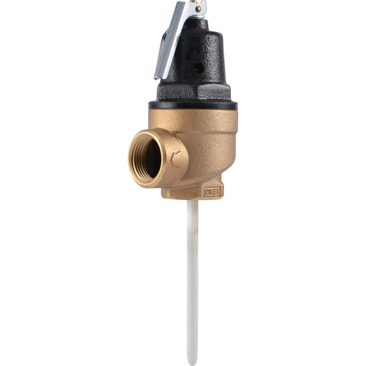 Cash Acme FVX-5L Válvula de alivio de temperatura y presión 1" entrada hembra, bronce 15638-0150