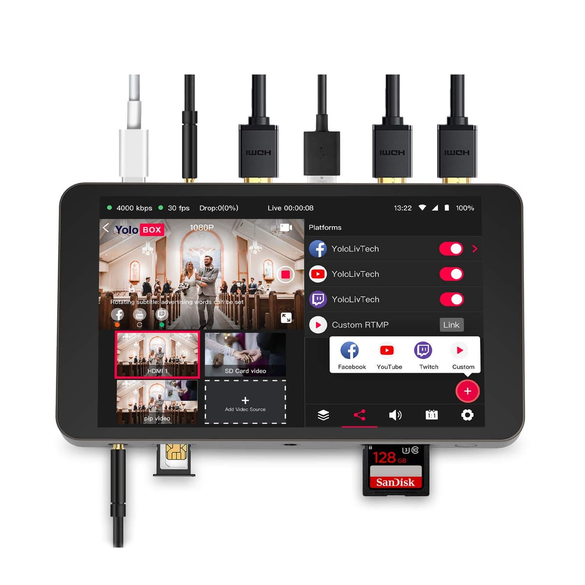 WatchGuard Firebox M Módulo SFP+ 10G WG9020