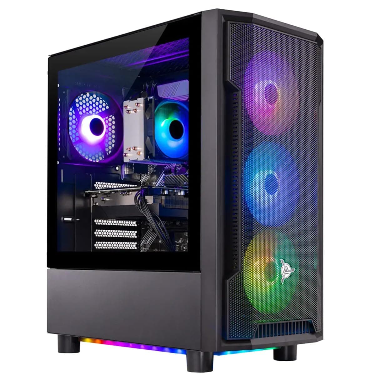 Skytech Shadow PC con Ryzen 7 7700 y RTX 4060, 1TB NVMe, 16GB DDR5 ST-SHADOW4-1427-B-AM