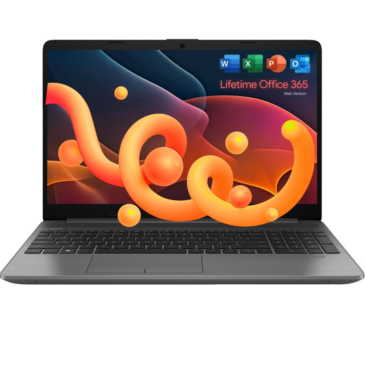 HP 255 G10 Laptop para casa o trabajo, 32GB RAM, 1TB SSD, 15.6" Full HD, Intel i3 de 2 núcleos, HDMI, USB-C, concentrador con puerto Ethernet, lector de huellas hp 15