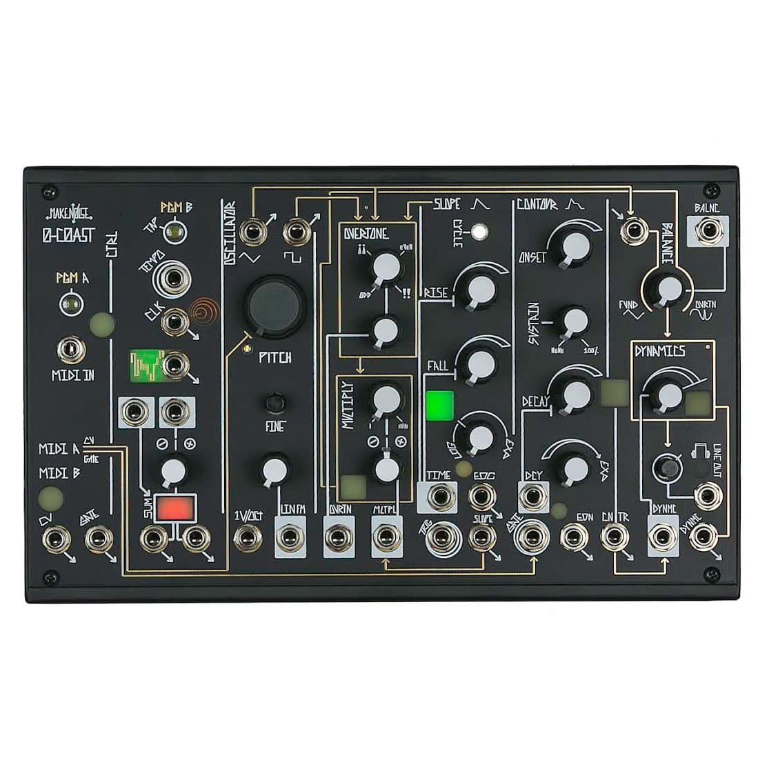 Make Noise 0-Coast Sintetizador semi-modular monofónico