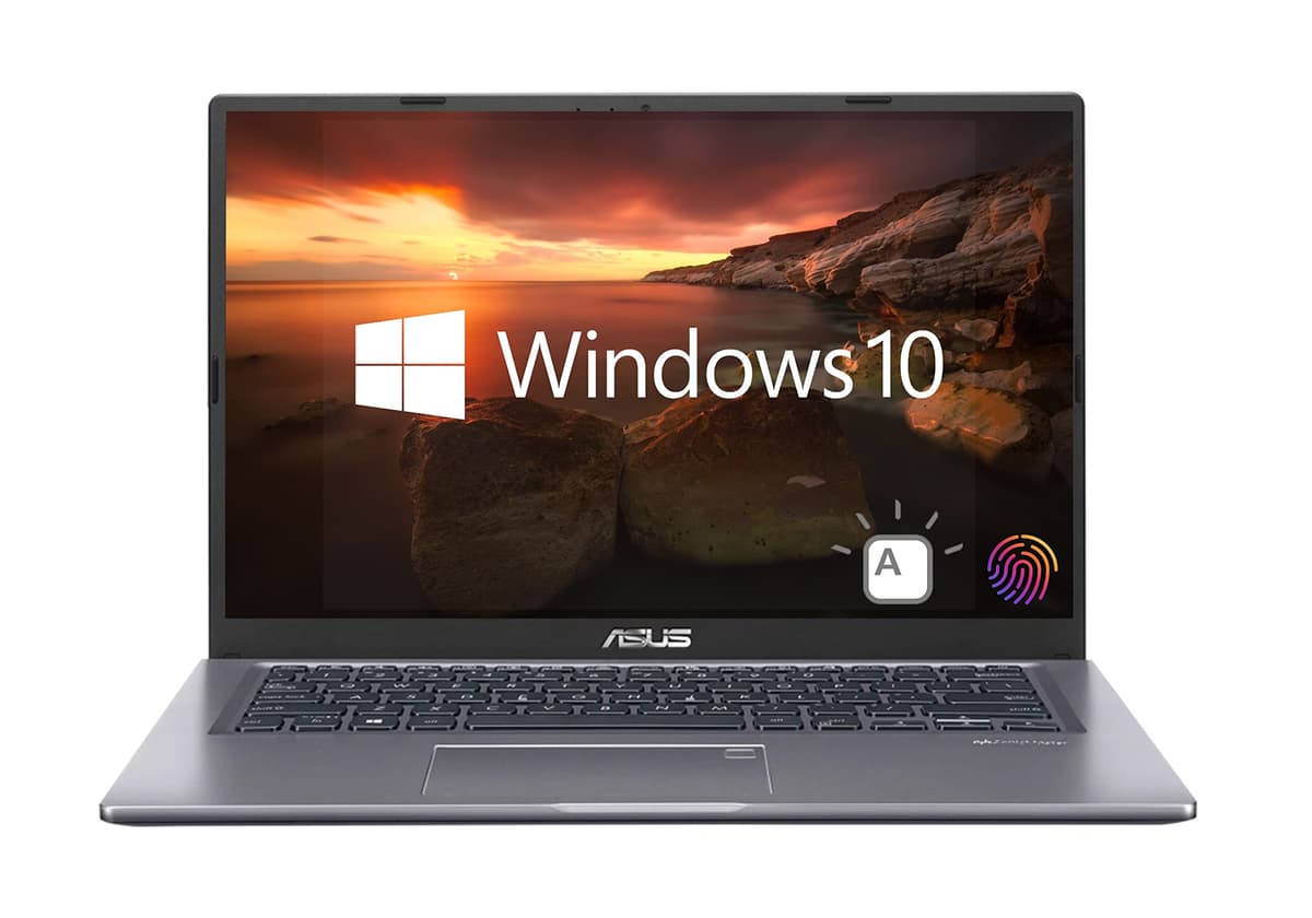 ASUS VivoBook 2022, portátil 14" Full HD sin pantalla táctil, Intel Core i3-1115G4, 8GB DDR4 RAM, 128GB SSD M.2, teclado retroiluminado, HDMI, cámara web, Wi-Fi, Bluetooth, Windows 10 Home, gris F415EA-UB34
