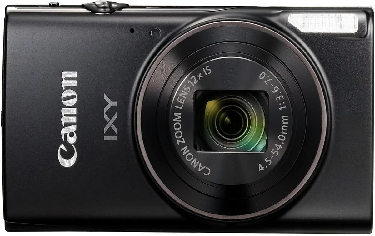 Cámara digital compacta Canon IXY 650 zoom óptico 12x IXY650 (BK) (Negra)