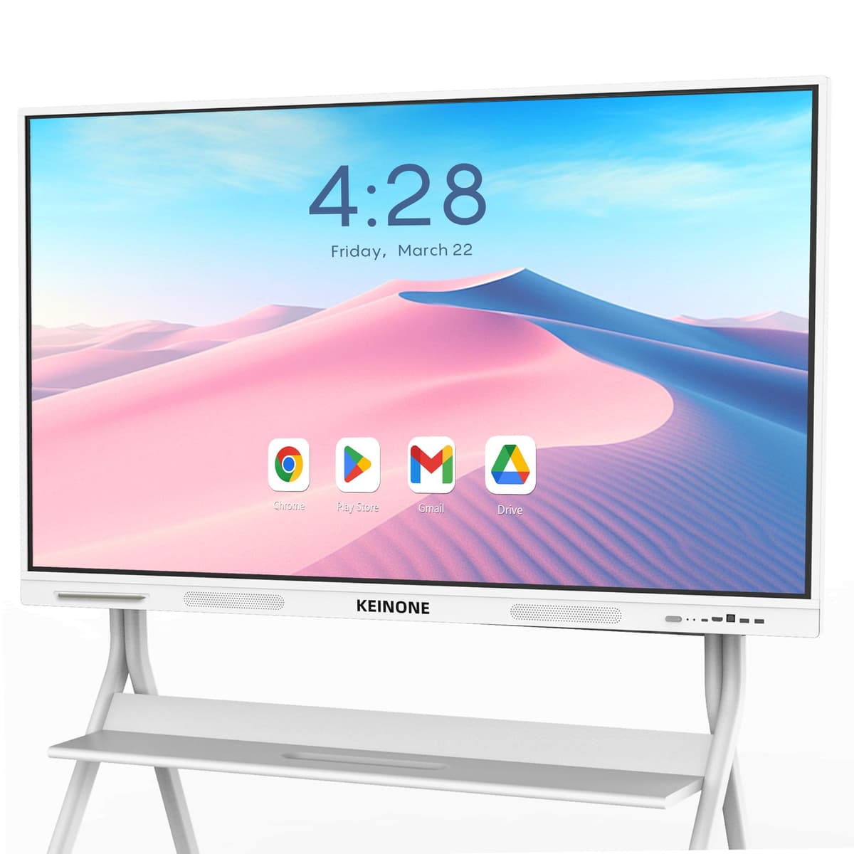 KEINONE Pizarra Interactiva Smart Board 55" Android 14 (8GB+128GB) 4K Táctil para Aula y Oficina GQ-ZD-55H-EDLA-01
