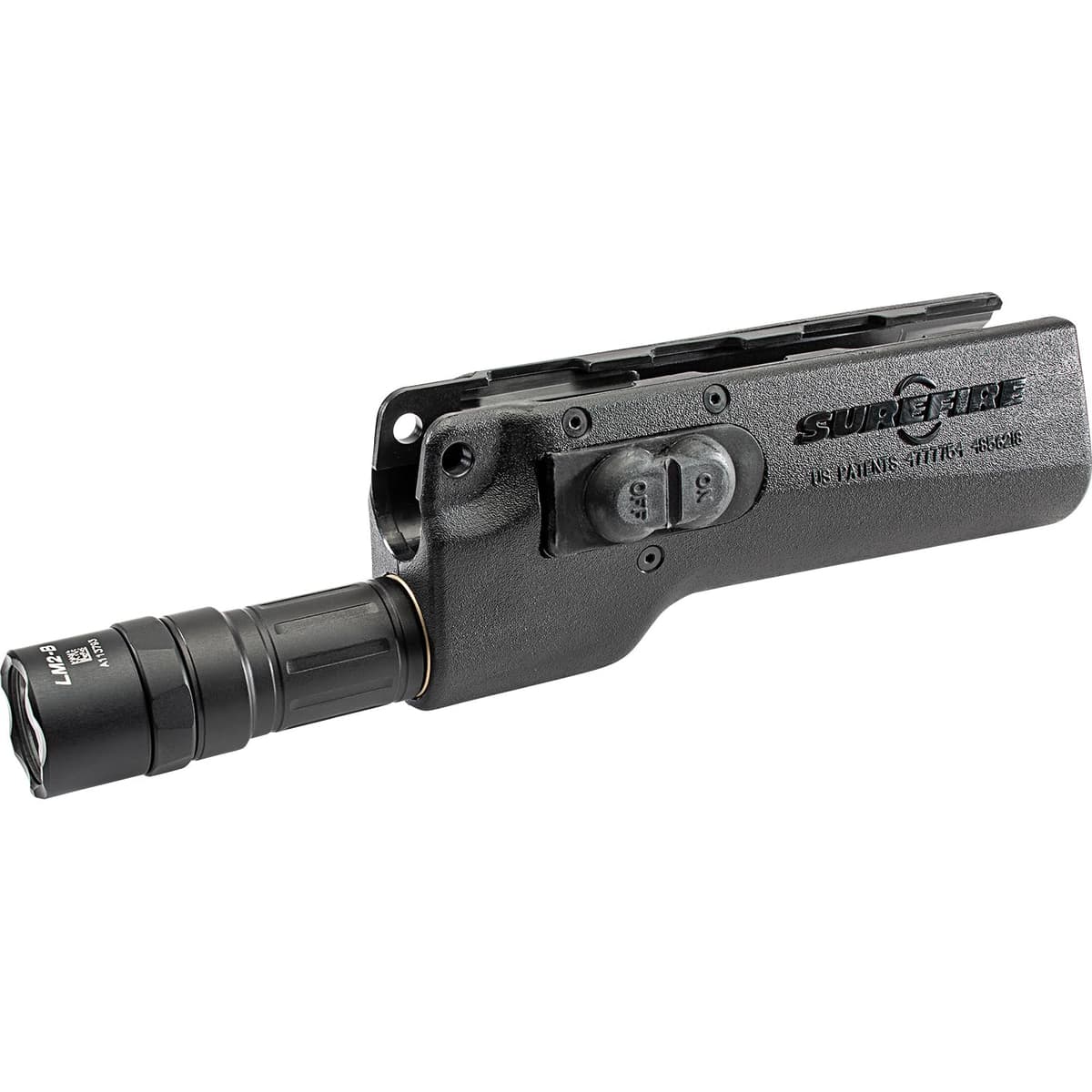 SureFire Forend 628LMF-B WeaponLight dedicado para MP5/HK53/HK94, 1000 lúmenes