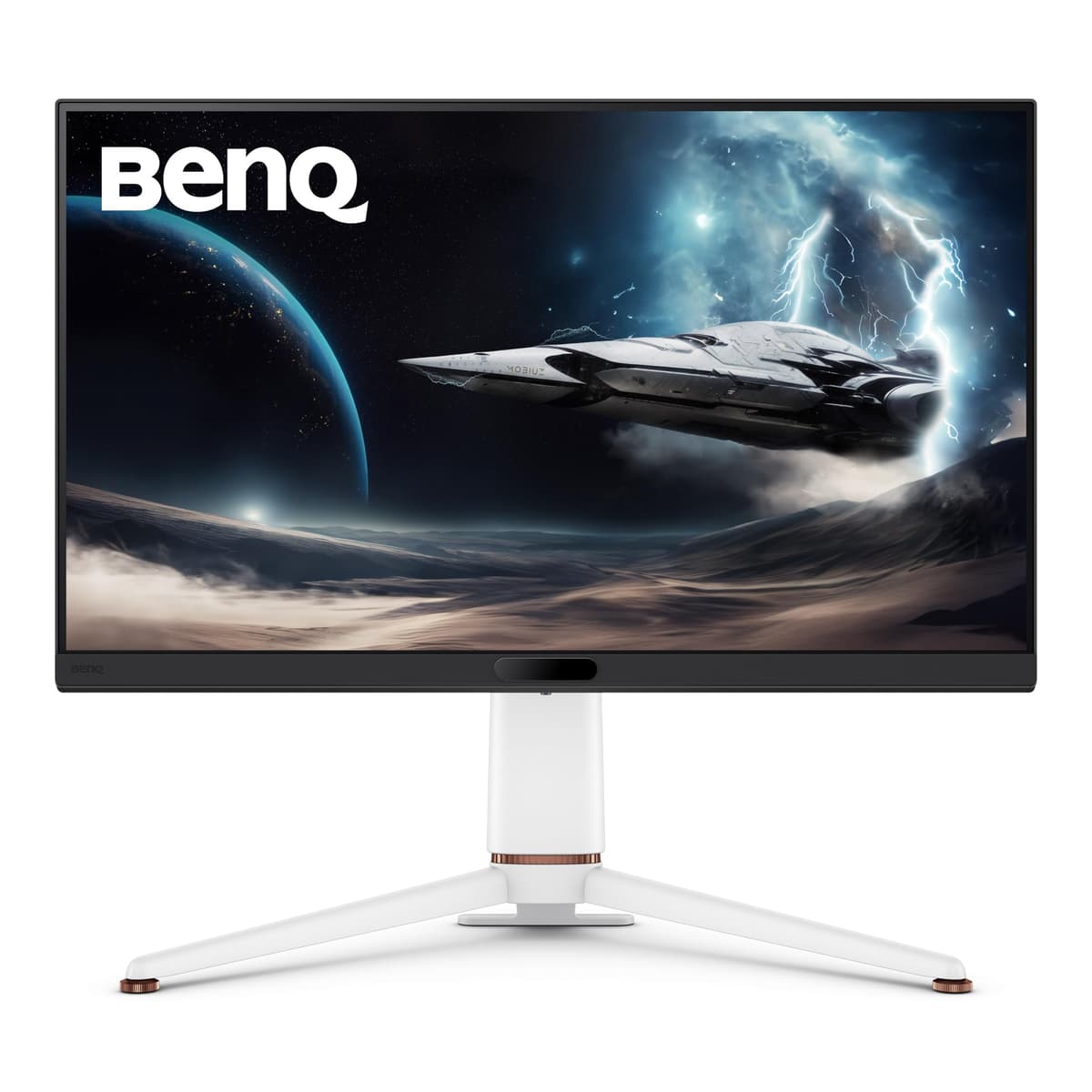 BenQ MOBIUZ EX271U 27" 4K eARC 165Hz 1ms DP 1.4 HDMI 2.1 65W USB-C Monitor Gaming, 95% P3, DisplayHDR 400, FreeSync Premium, KVM, Pixsoul Engine, Control Remoto