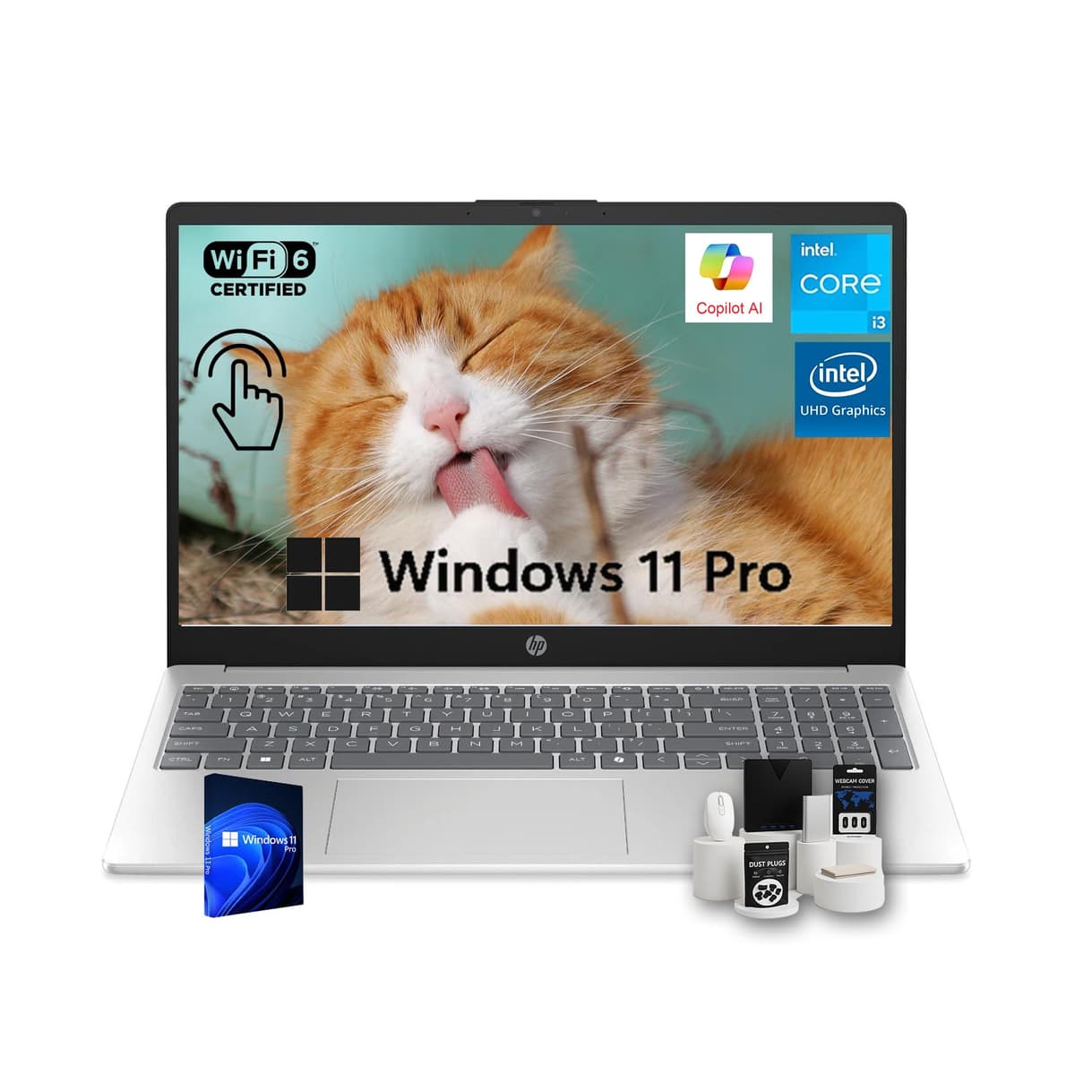HP Business Laptop 15.6" Touchscreen i3-1315U 32GB RAM 2TB SSD Windows 11 Pro HP 15.6 Touchscreen laptop