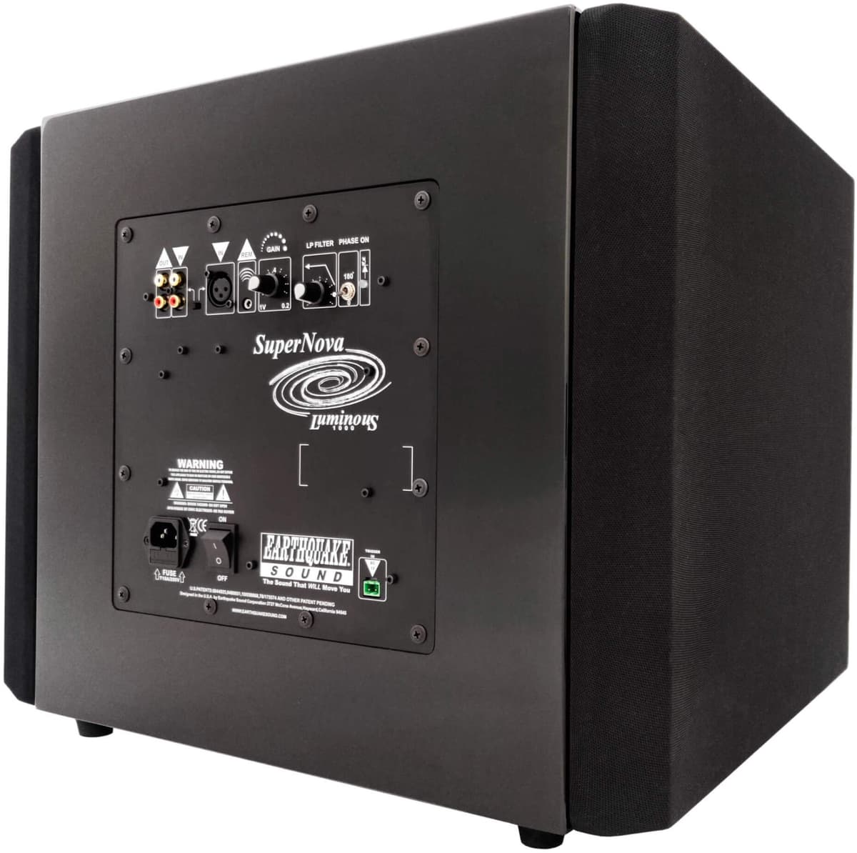EARTHQUAKE LU-15 PIANO - Subwoofer activo 15" Supernova Luminous