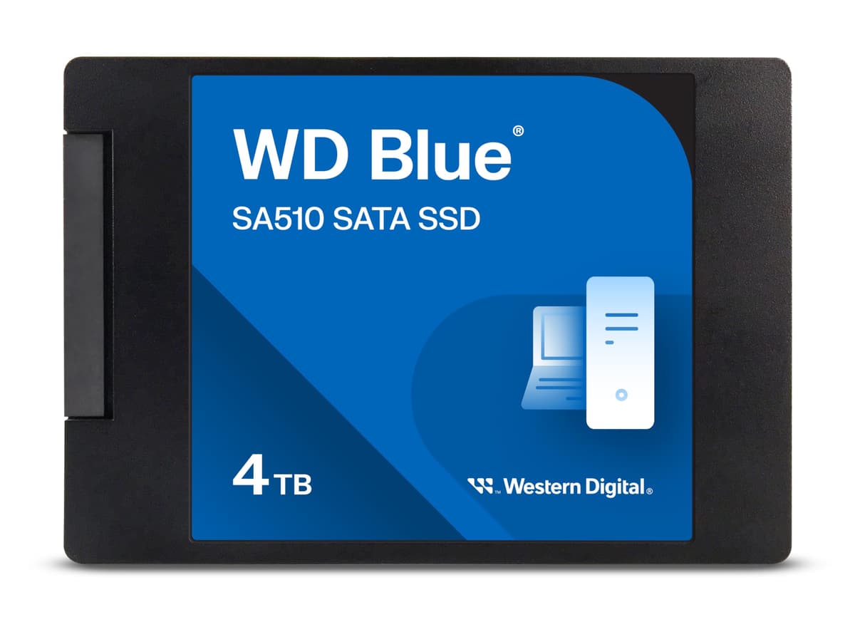 Western Digital 4TB WD Blue SA510 SATA SSD 2.5" (WDS400T3B0A)