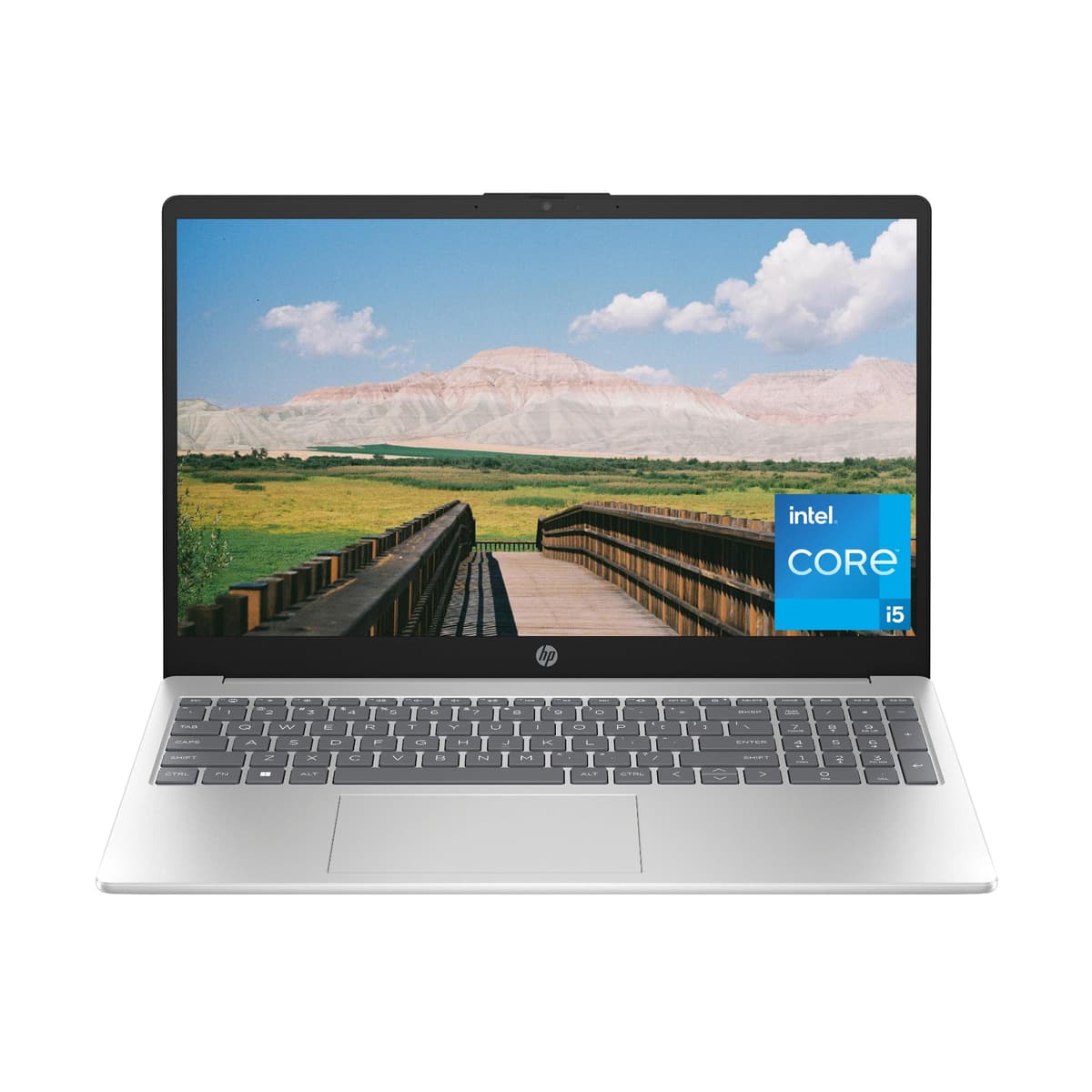HP Laptop de 15 pulgadas, pantalla HD, Intel Core i5-1334U de 13.ª generación, 8 GB RAM, 512 GB SSD, gráficos Intel Iris Xe, Windows 11 Home, 15-fd0012nr (2024) A18JKUA#ABA