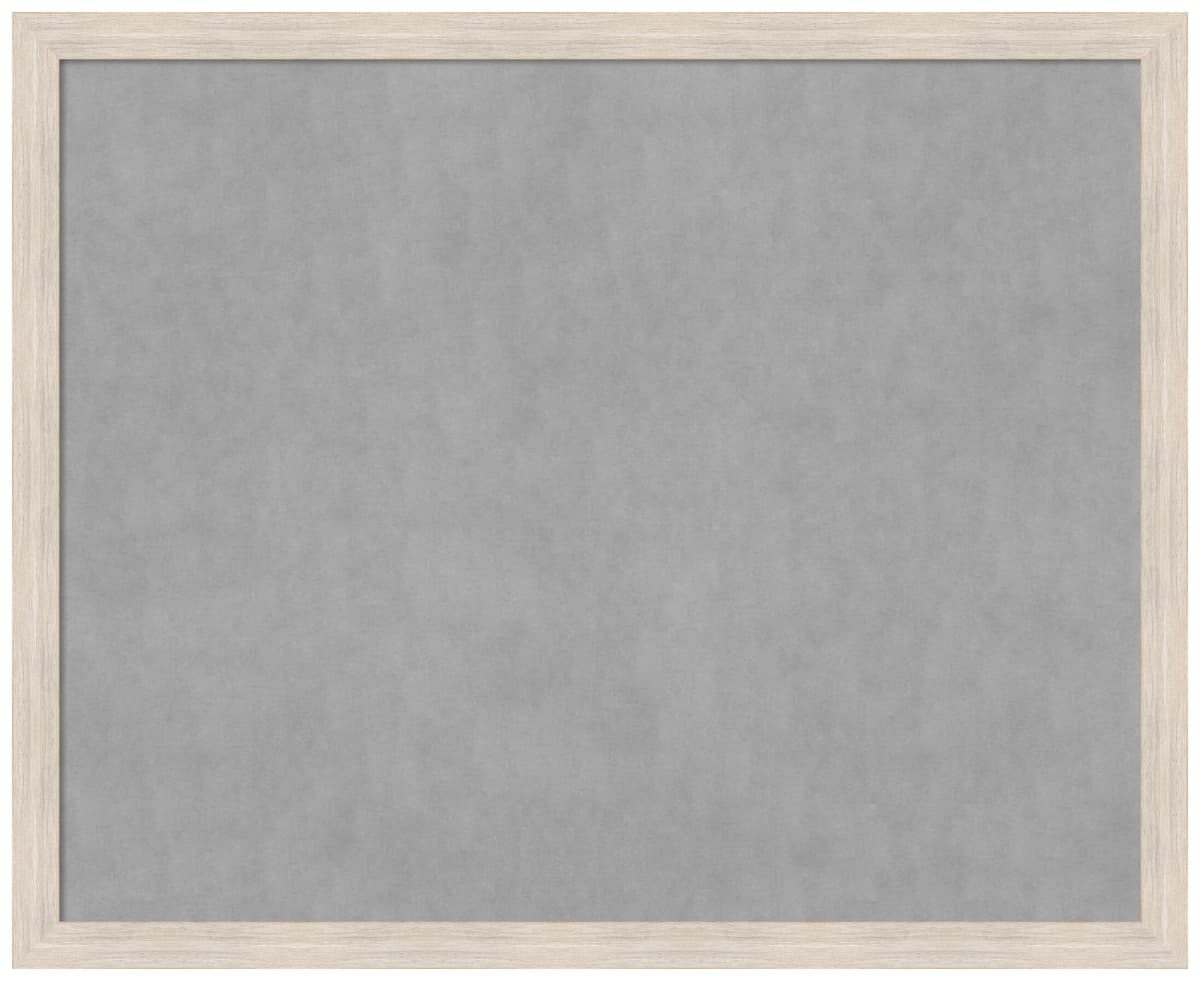 Amanti Art White Framed Magnetic Board 35x43 X-Large Vision Board 28588198615