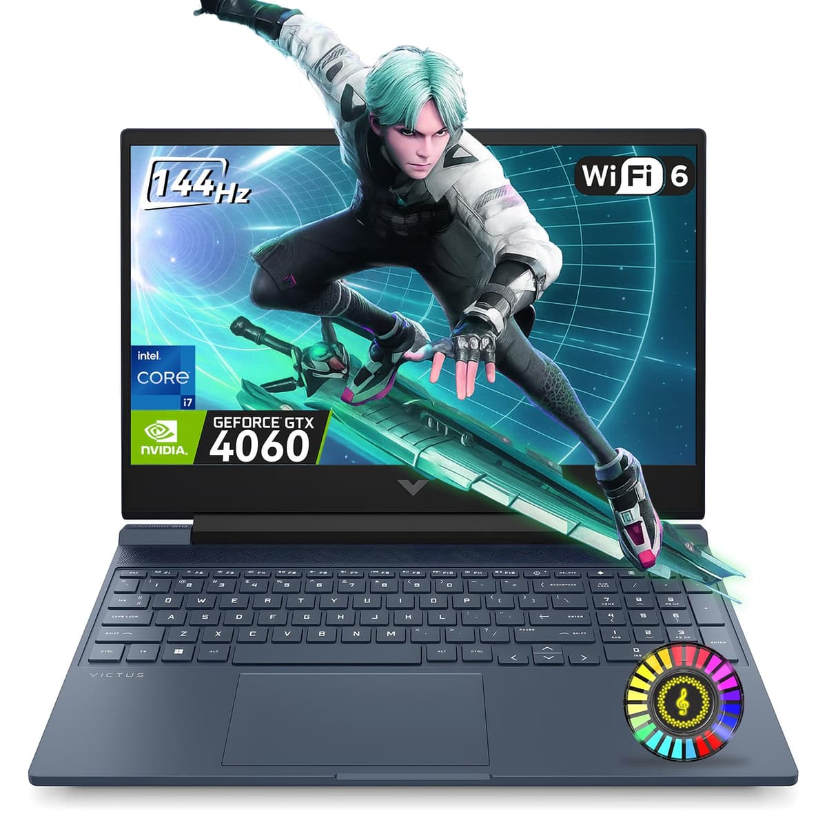 HP Victus 15 - i7-13620H, NVIDIA RTX 4060 8GB, 15.6" FHD 144Hz, 32GB RAM, 2TB SSD HP Victus 15-FA1657