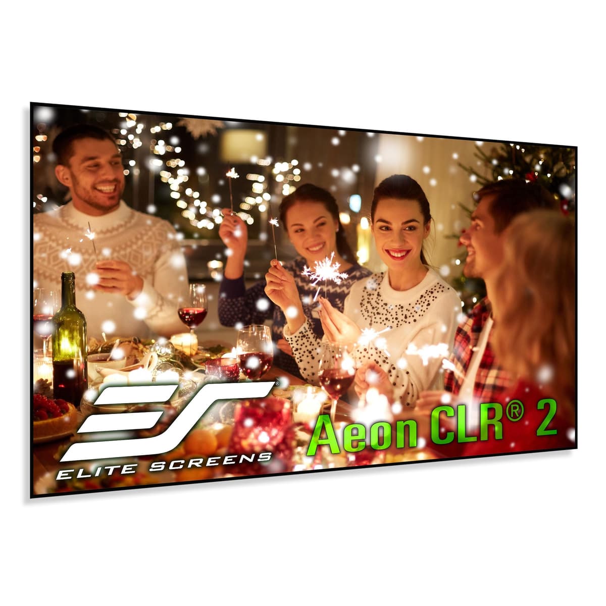 Elite Screens AR103H-CLR2 Pantalla fija 103" ALR para proyectores UST/Short Throw 16:9