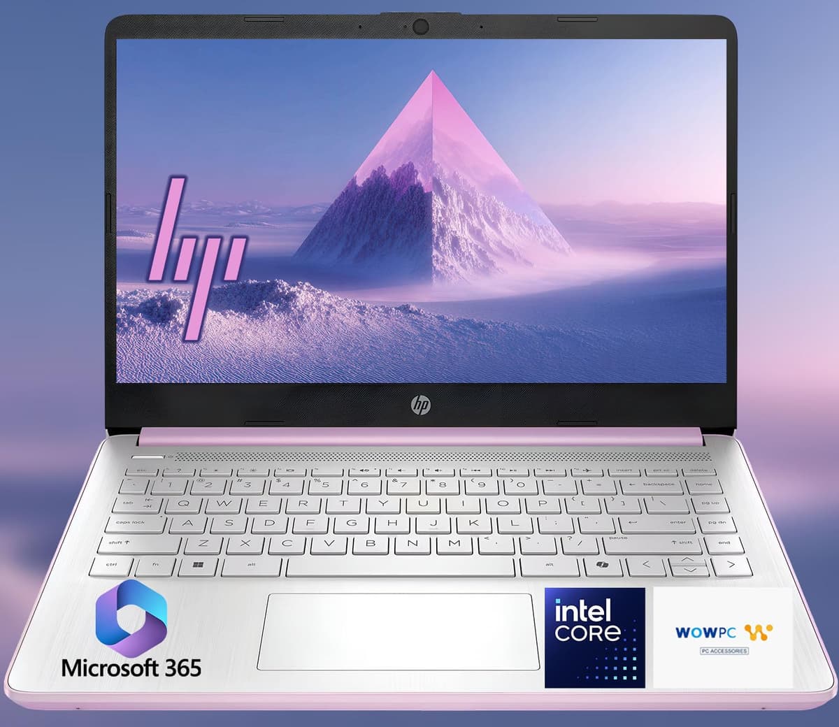 HP Ultrabook 14 • CPU Intel • 32 GB RAM • 1, 1 TB Almacenamiento (128 GB SSD con Externo + 1 TB OneDrive) • Hasta 12 Horas de Batería • Windows 11 Home • con USB de Recuperación WOWPC